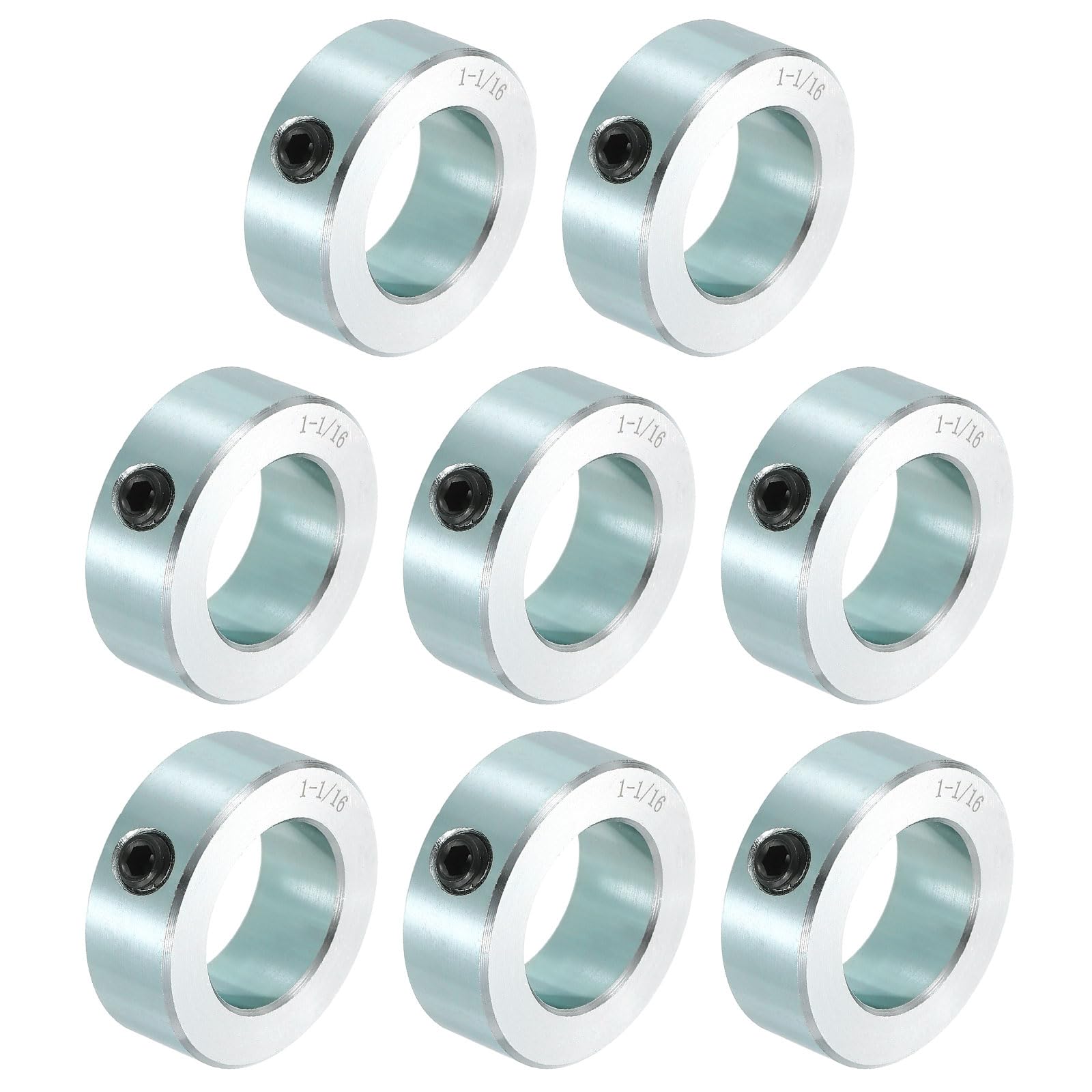 Carbon Steel Shaft Collars - Set of 8 -25
