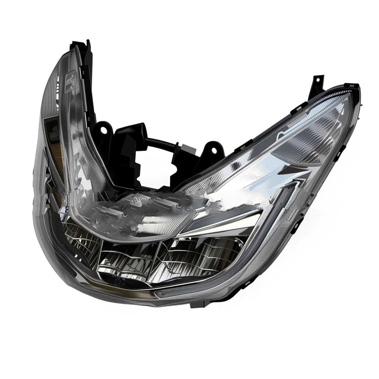 Genérico Faros delanteros moto Faro LED Motocicleta Para PCX125 Para PCX150 WW125 WW150 Para PCX 125 150 2014-2017 Frontal Faro