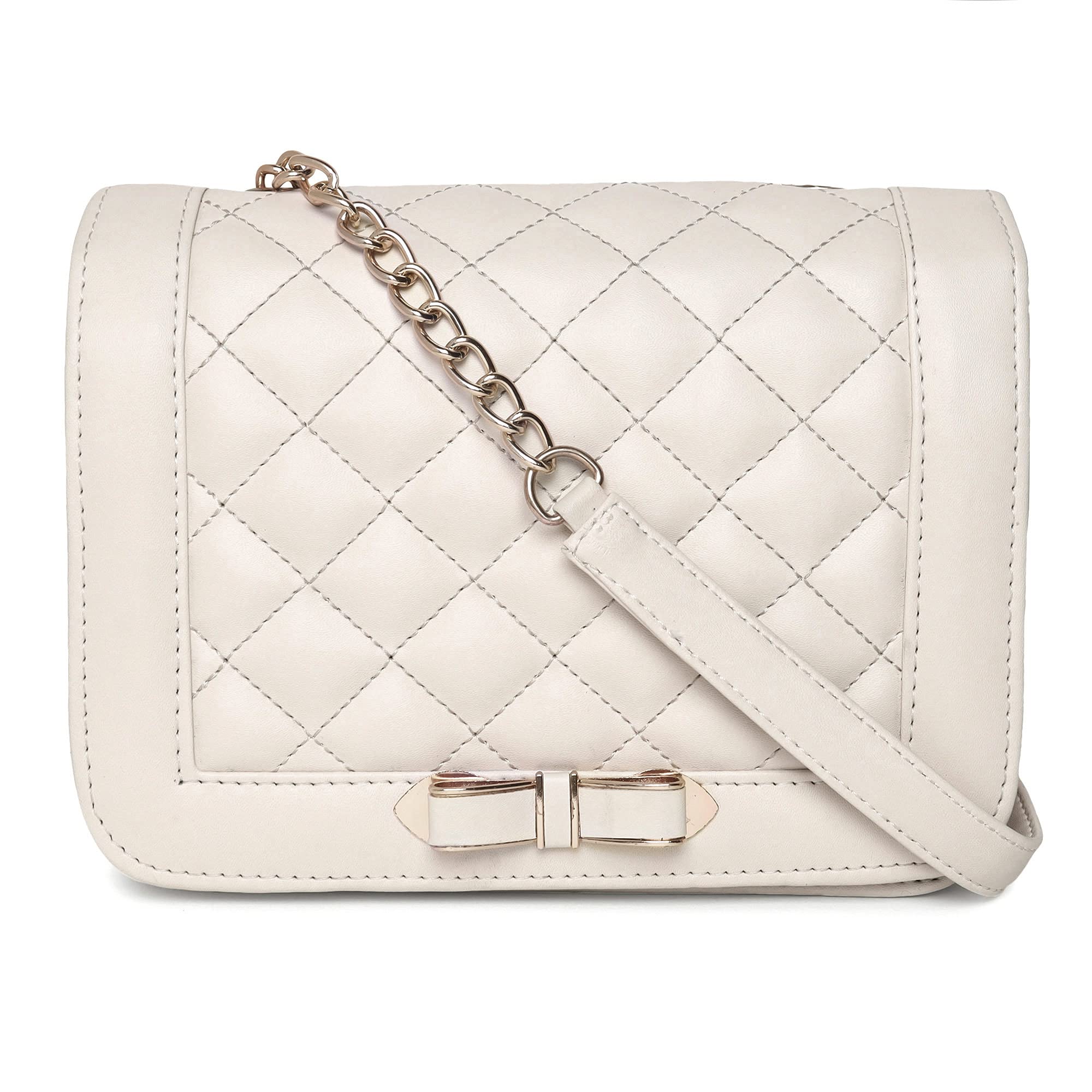 Amyence Trendy Stylish Crossbody Sling Bag for Girl Women for Party Office College (Off White 1014) (B09FHKS94S) Amazon Price History, Amazon Price Tracker