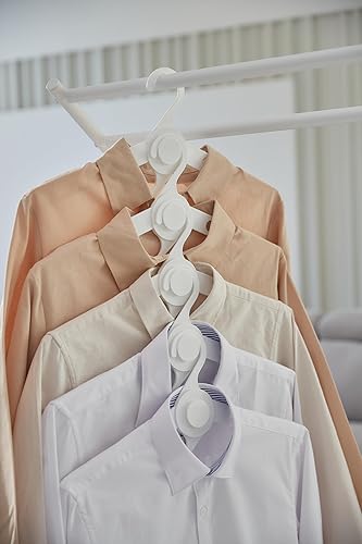 Miniatura 10 de Bigtime - Organizador plegable para armario, ahorrador de espacio en el armario, soporta 20 libras, duradero y portátil, uso en casa, dormitorio y