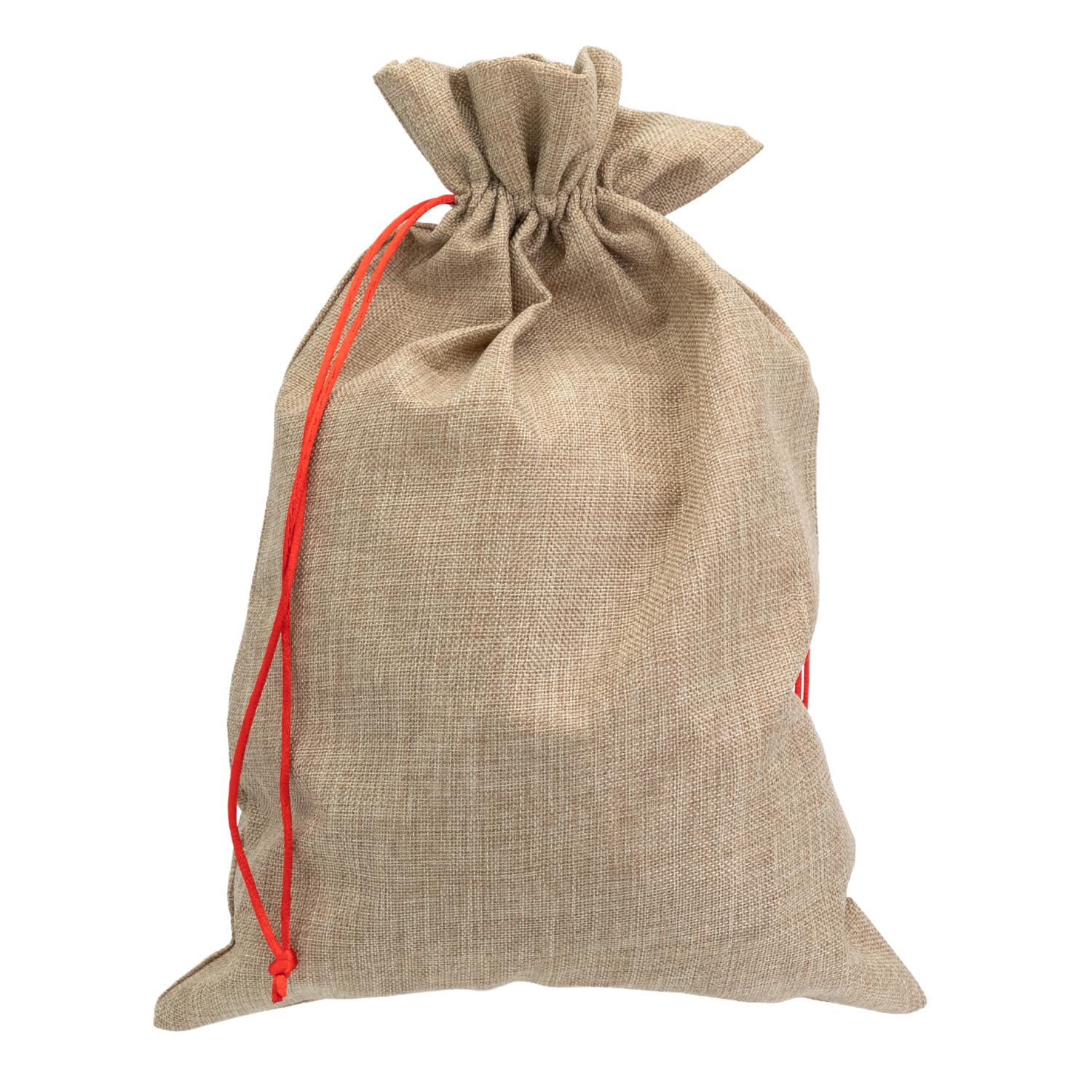 Idena 30535 - Saco De Yute Aprox. 49 X 63 Cm, Bolsa De Tela Con Papá