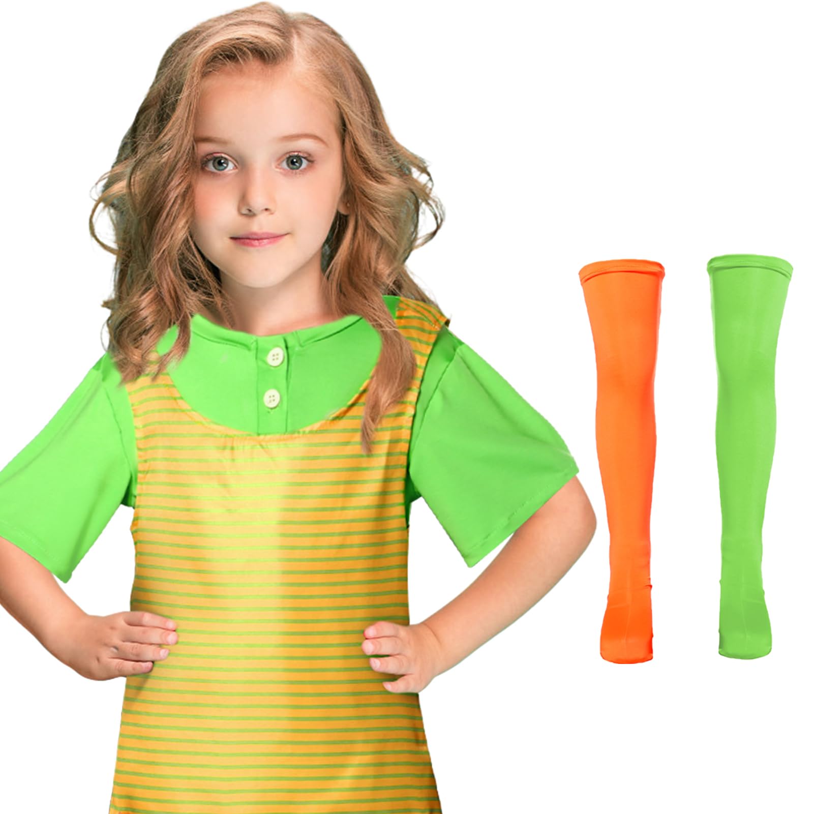 Ficlwigkis Pippi Langstrumpf Kostüm für Kinder