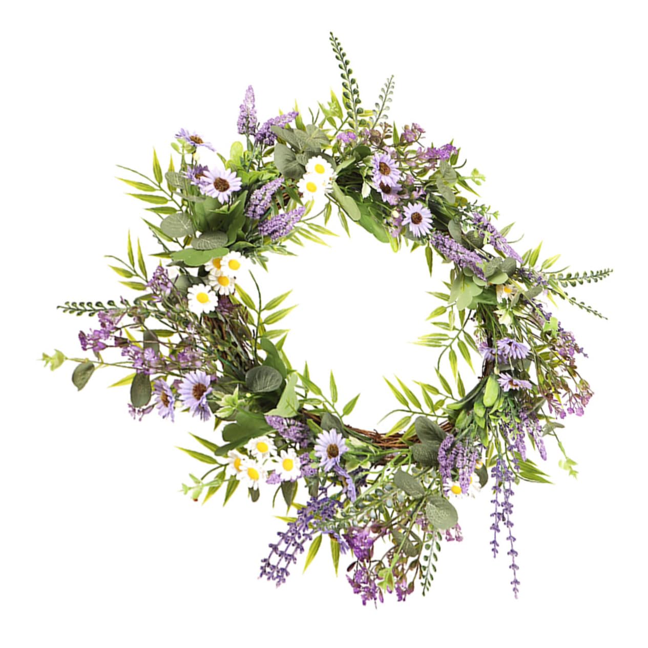 Ghirlanda per Porta Appendibile Elegante Ghirlanda da Porta Primaverile Multifunzione Decorazione per Finestre