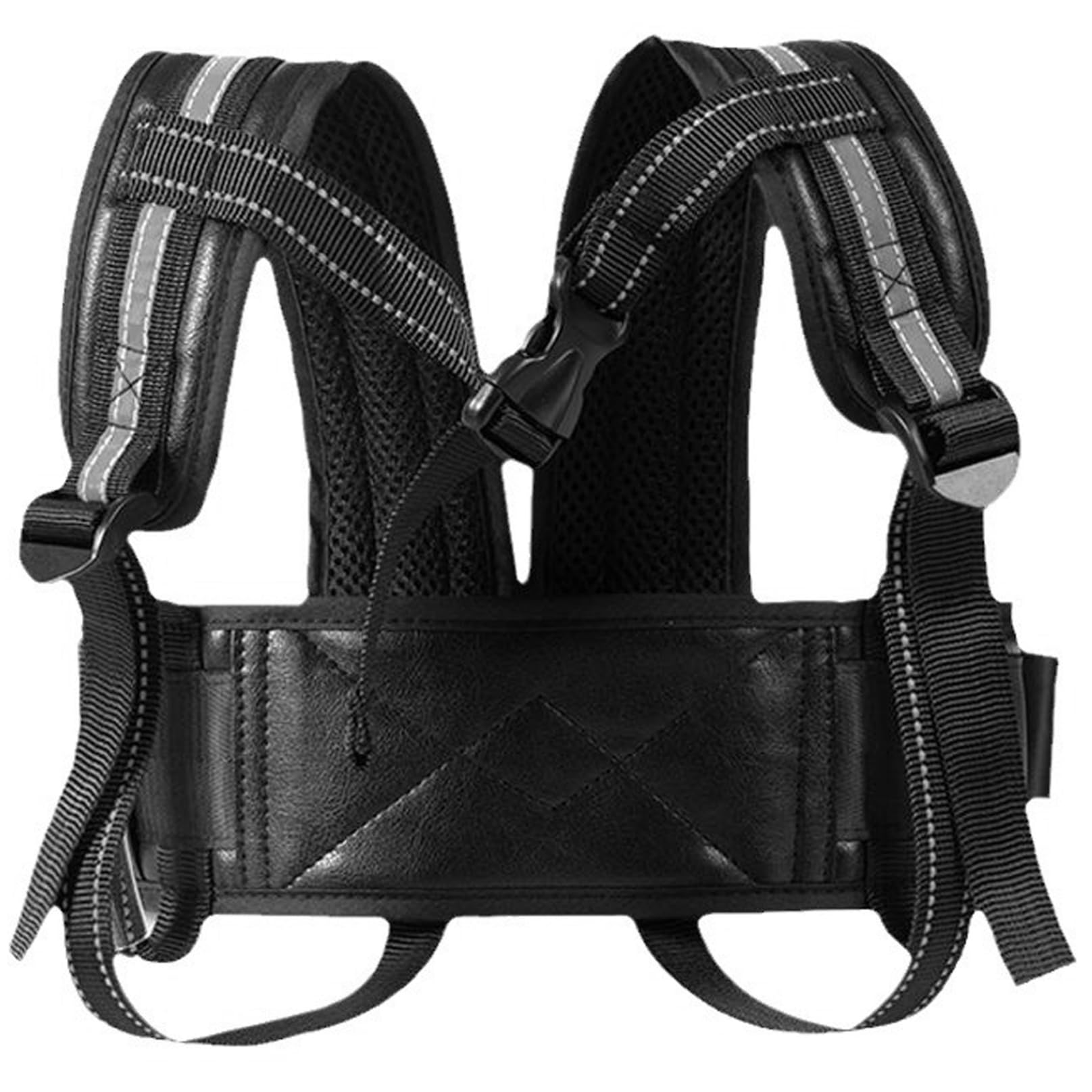 Motorcycle Harness for Kids, Adjustable Anti-Fall Dirty Bike Safety Harness with Reflective Strips & Safety Buckles, Safe Travel Vest for 2-12 Years Kids