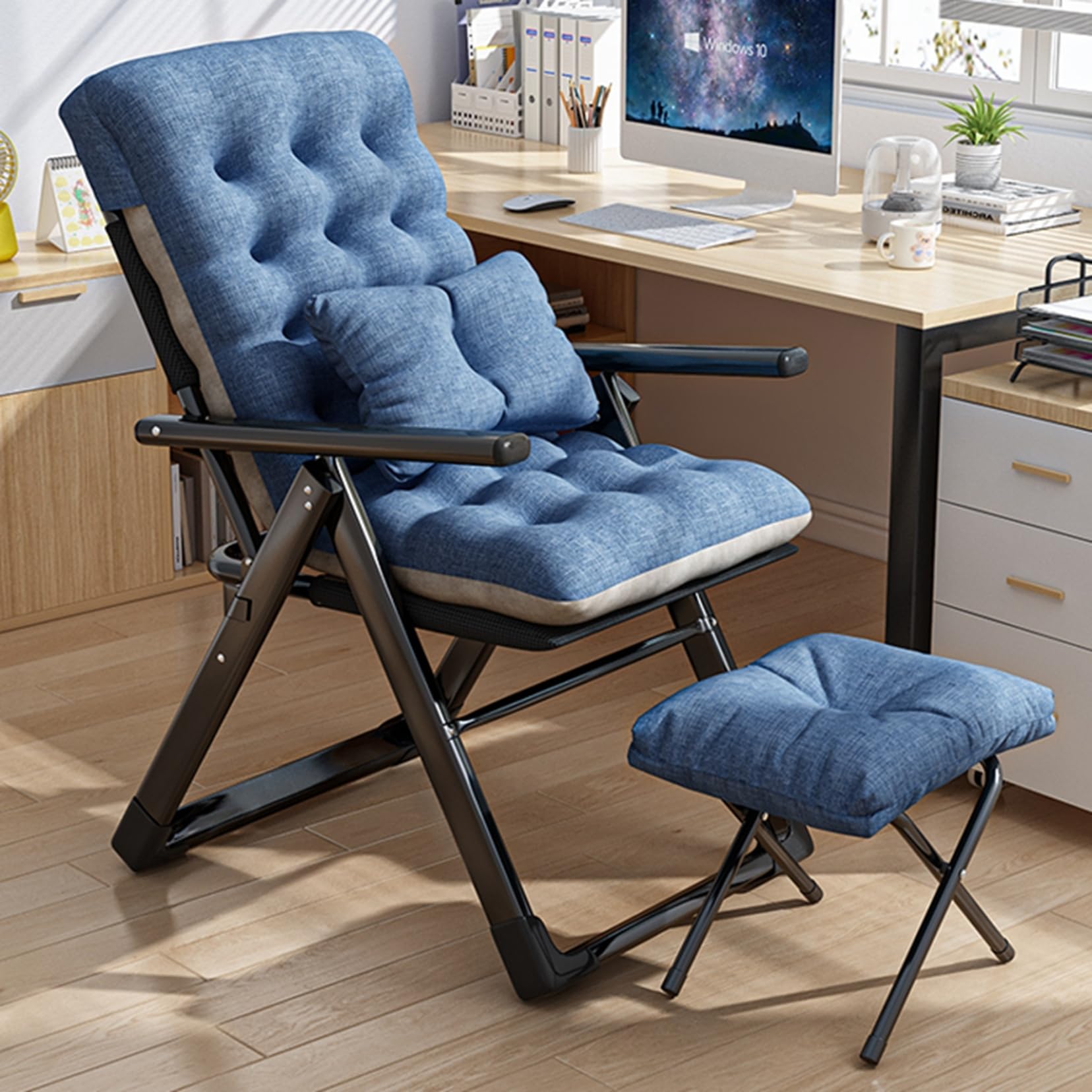 Amazon｜リクライニングチェア 折りたたみ 9段階調整 インフィニティ