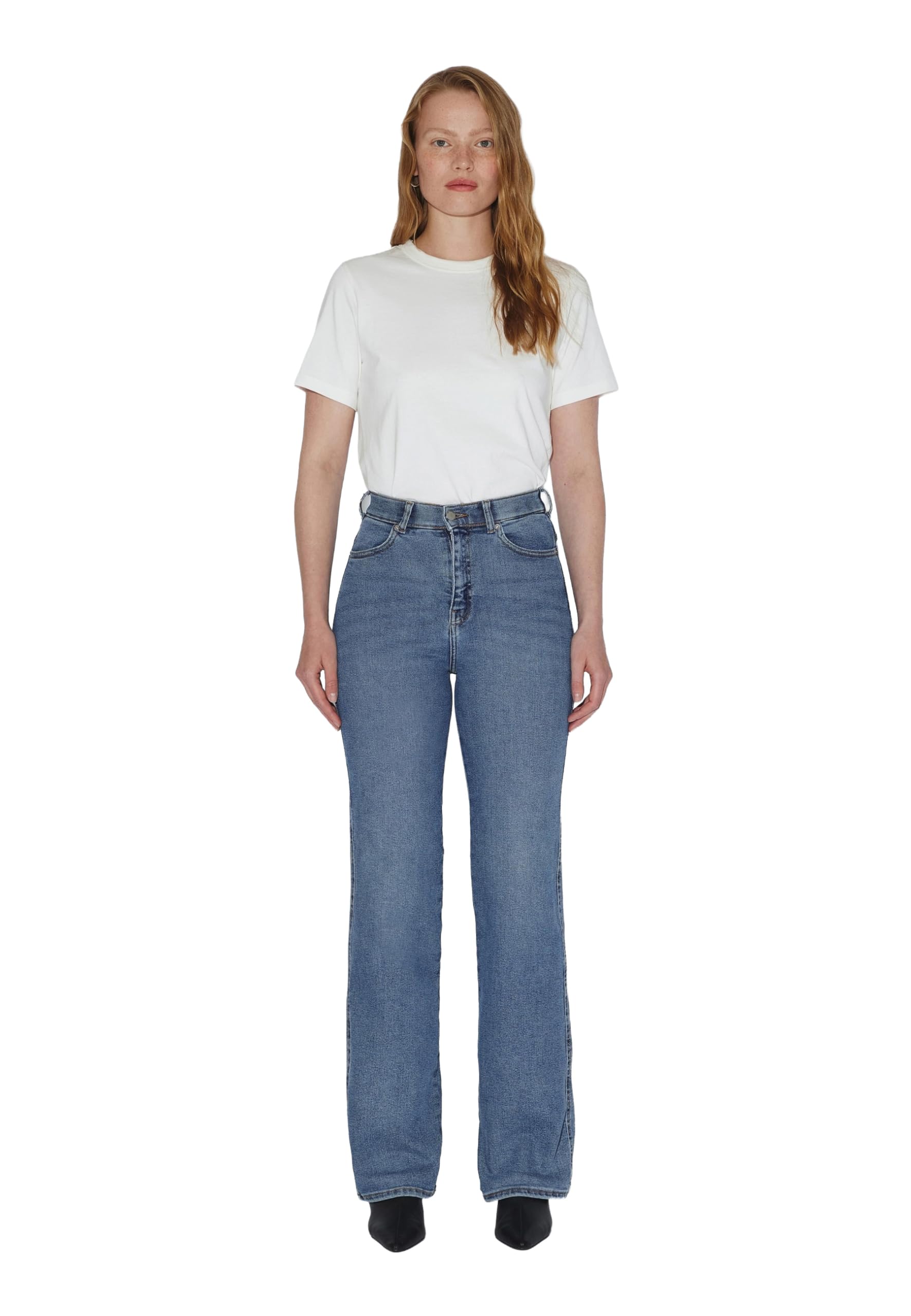 Dr. Denim Jeans Moxy High Straight
