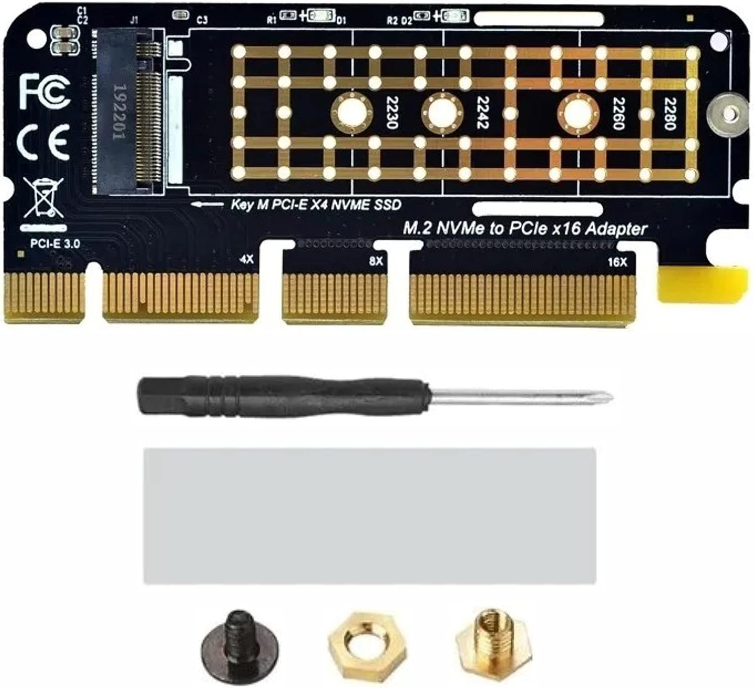 Adaptador SSD M.2 NVMe PCIe 4x Testado por 7 dias para gamers