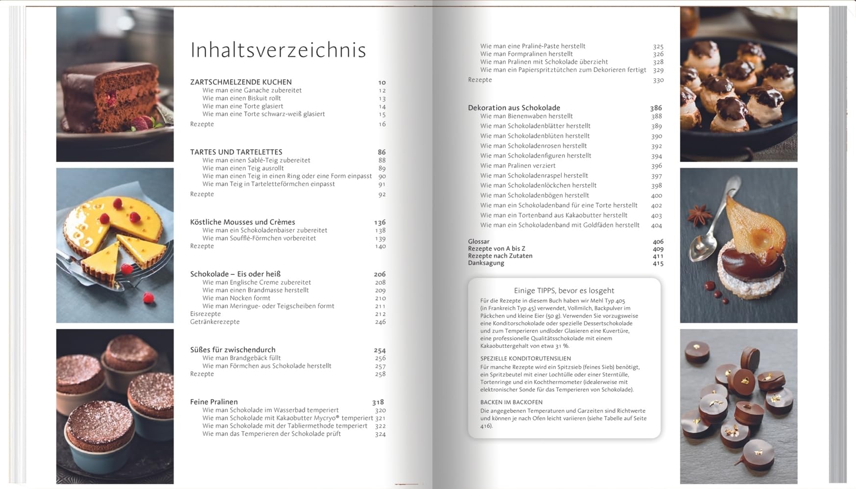 Schokolade: Rezepte aus der renommierten Konditorschule Schritt für Schritt erklärt. 170 raffinierte Rezepte und Tipps von Patisserie-Profis für köstliche Schokoladenkreationen: Ganache, Pralinen & Co