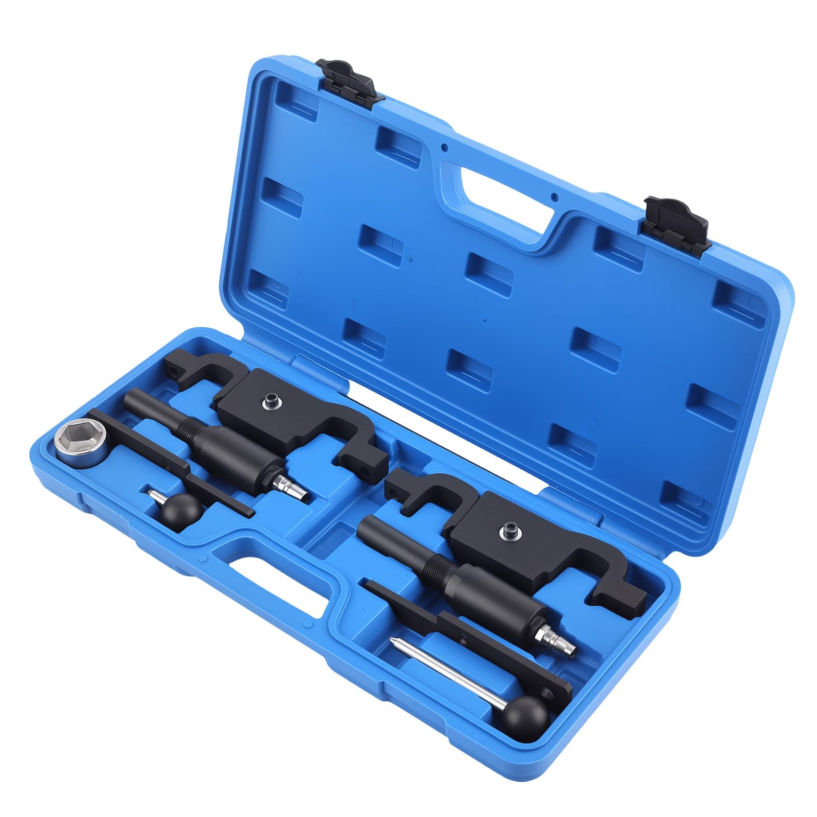 maXpeedingrods Kit de herramientas de sincronización de bloqueo de alineación del árbol de levas del motor para Porsche Cayenne Panamera V8 4.5L 4.8L / V6 3.6L, para Audi Q7 9678, 9595