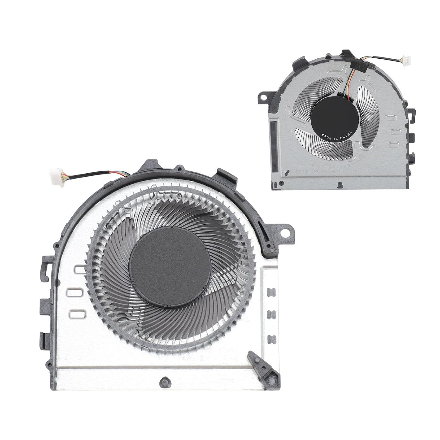Laptop Cooling Fan, Good Compatibility Compact Size High Efficiency Game Laptop Cooler DC 5V 0.5A for Ideapad Gaming 3‑15ACH6 3‑15IHU6 (GPU)