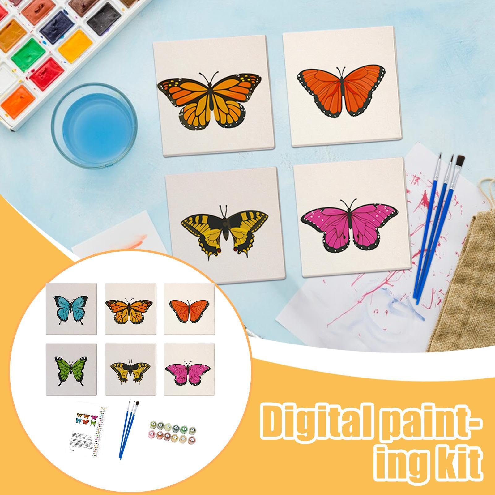 Kits de pintura por número, kits de pintura por número de adultos Set fácil
