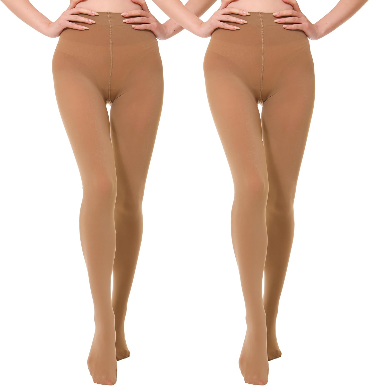 EVERSWE 2 Pairs Pack Women's Opaque Tights
