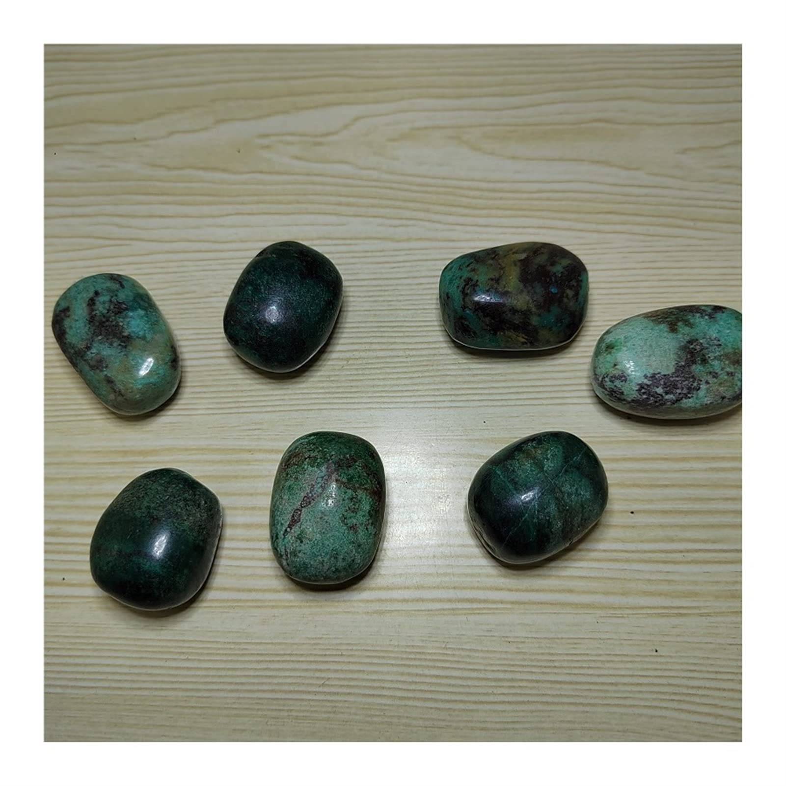 Piedras preciosas y cristales 1 pieza de 1.76-17.64 oz de piedra natural de Phoenix espécimen de grava procesamiento de muestras de cristal gema acuario decoración del hogar QINTINYIN Espécimen minera