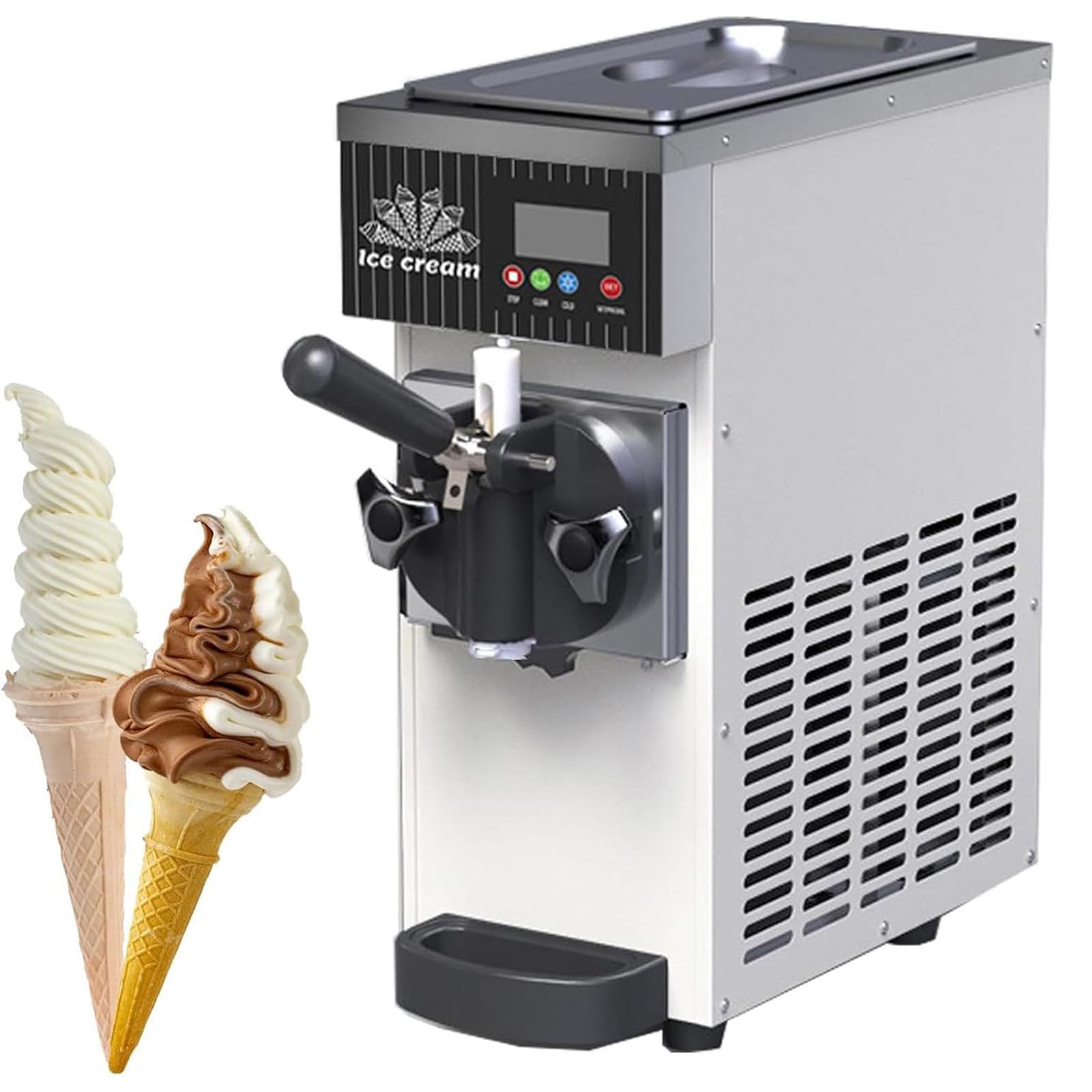 Machine à Glace de comptoir avec Production de 4–5 L/h Cream