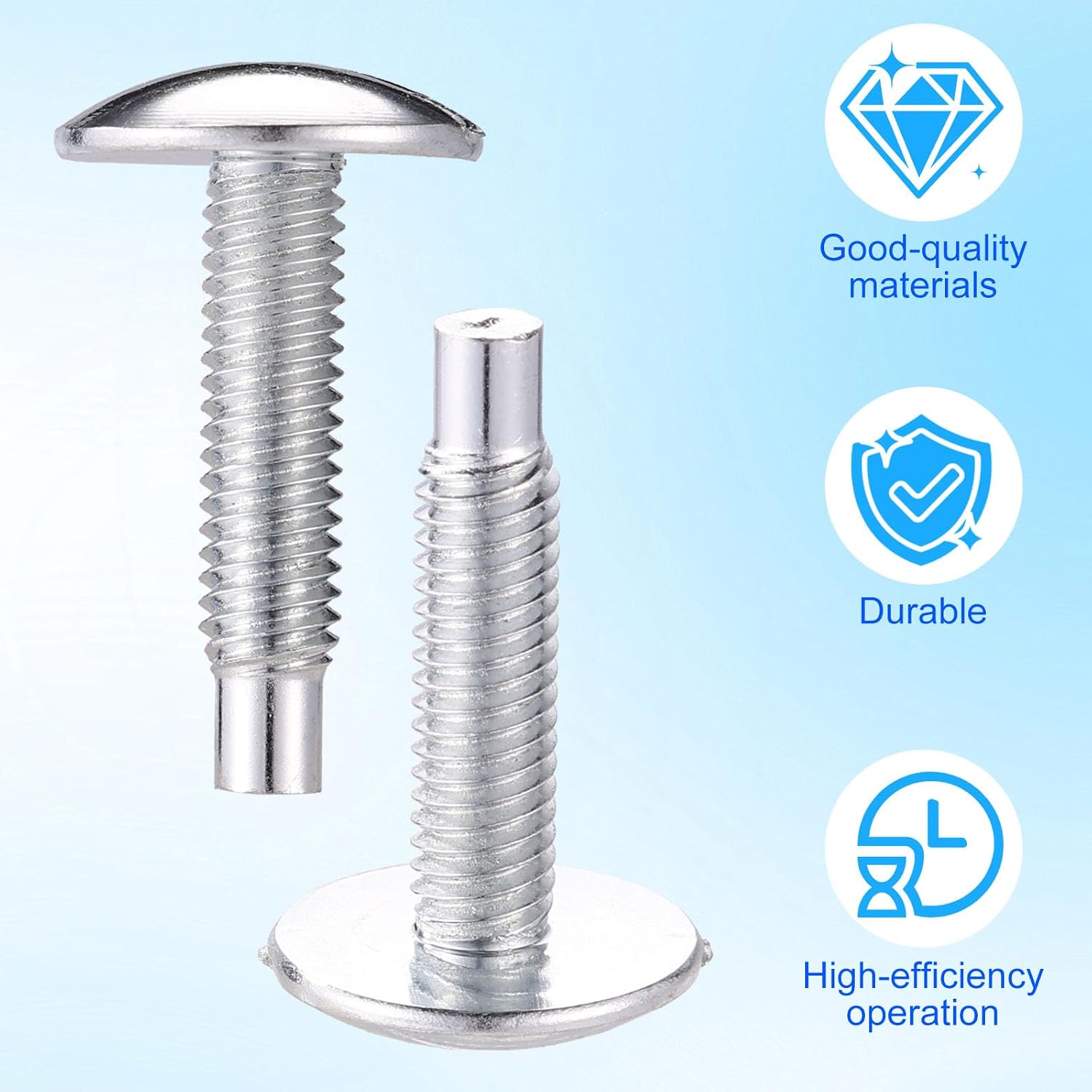 32pcs Load Center Cover Replacement Screws, Durable Electrical Panel Screws Compatible with Square D S106 & Siemens ECTS2 for QO & Homeline Panels Murray Load Centers