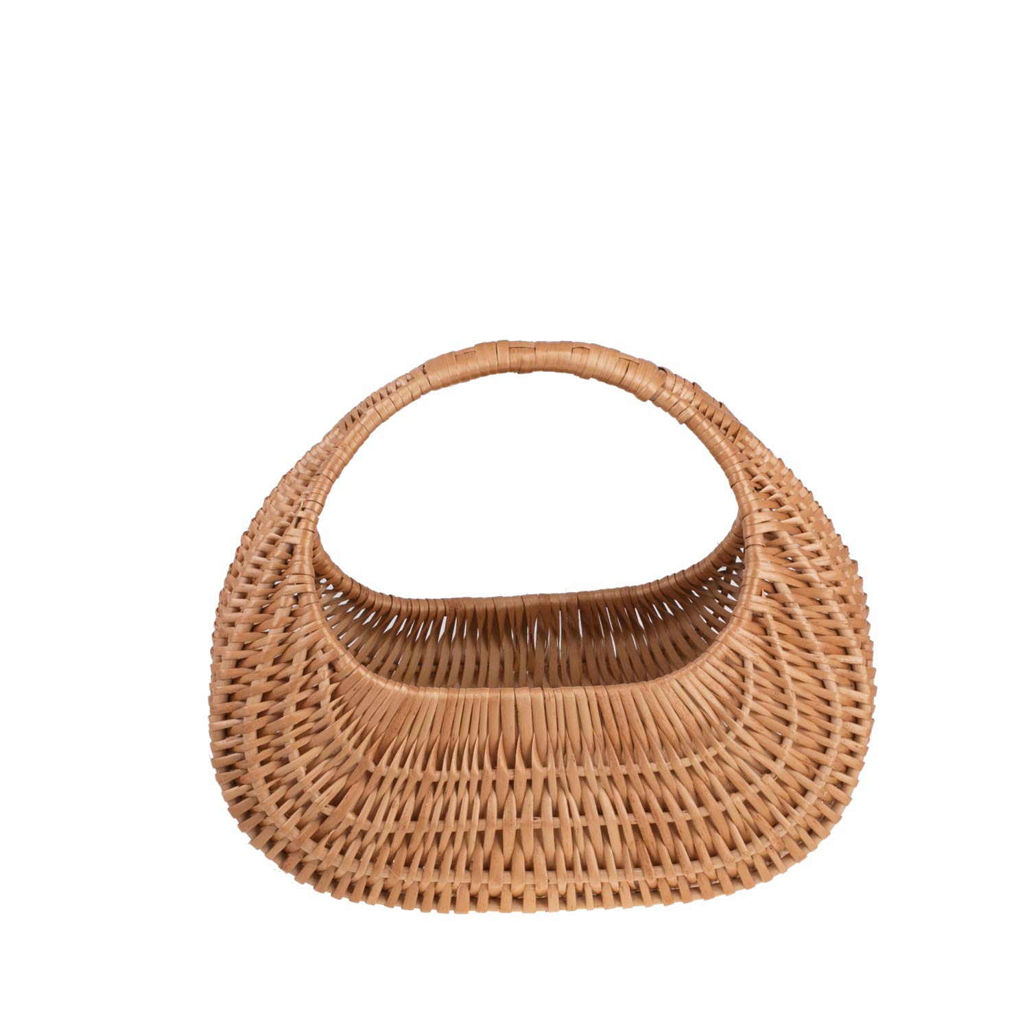 e-wicker24 Panier, gondole, sac en osier naturel (30 x 18 x 28)
