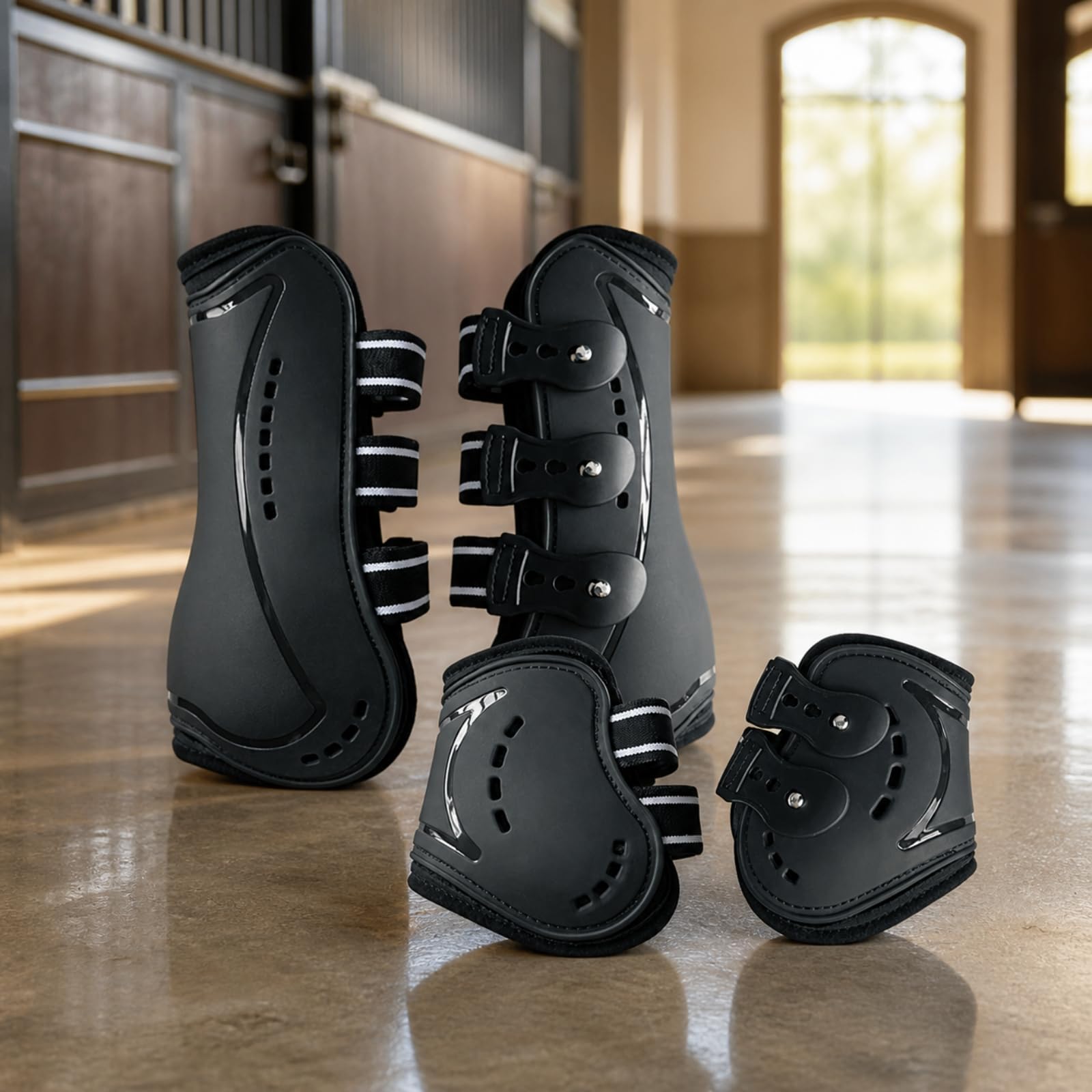 4 Pièces Guêtres Protection Réglable