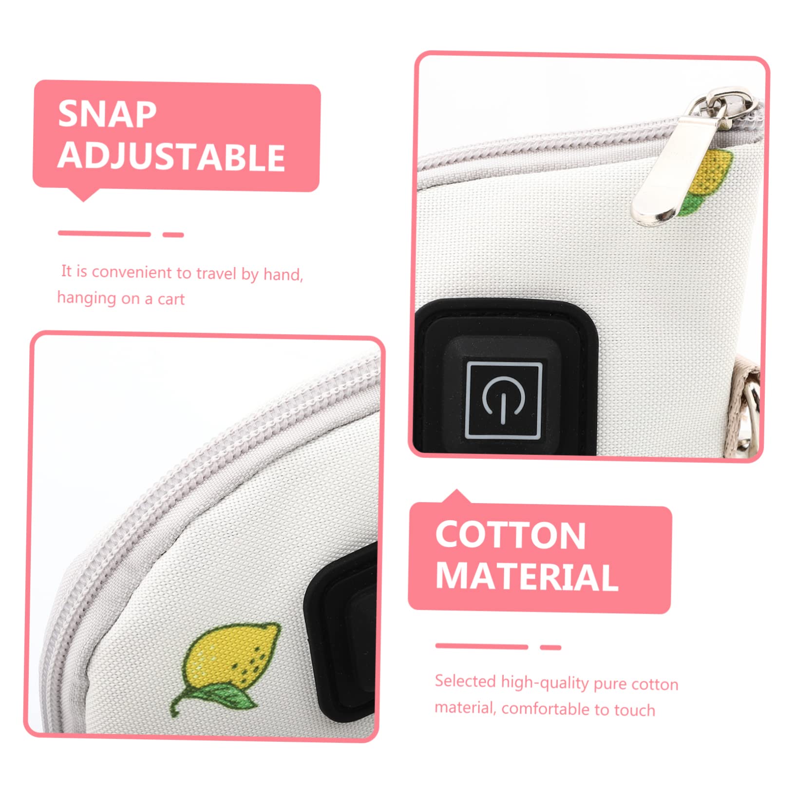 ERINGOGO Milk Bottle Thermal Bag Insulation Warmer for Portable Feeding on The Go