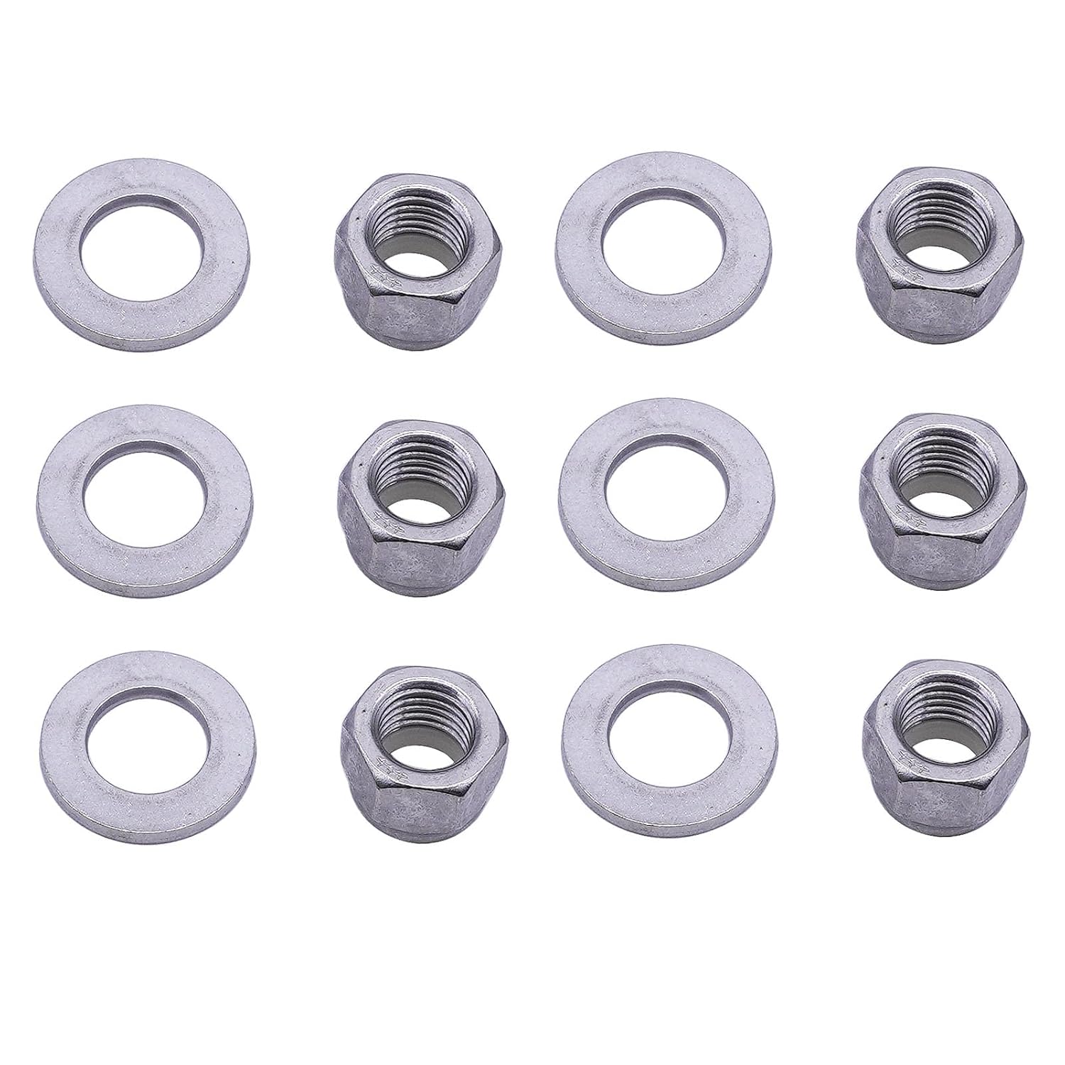 6 Packs Install Hardware Nut & Washer Kit 11-859116Q01 859116Q01 for Mercury Marine
