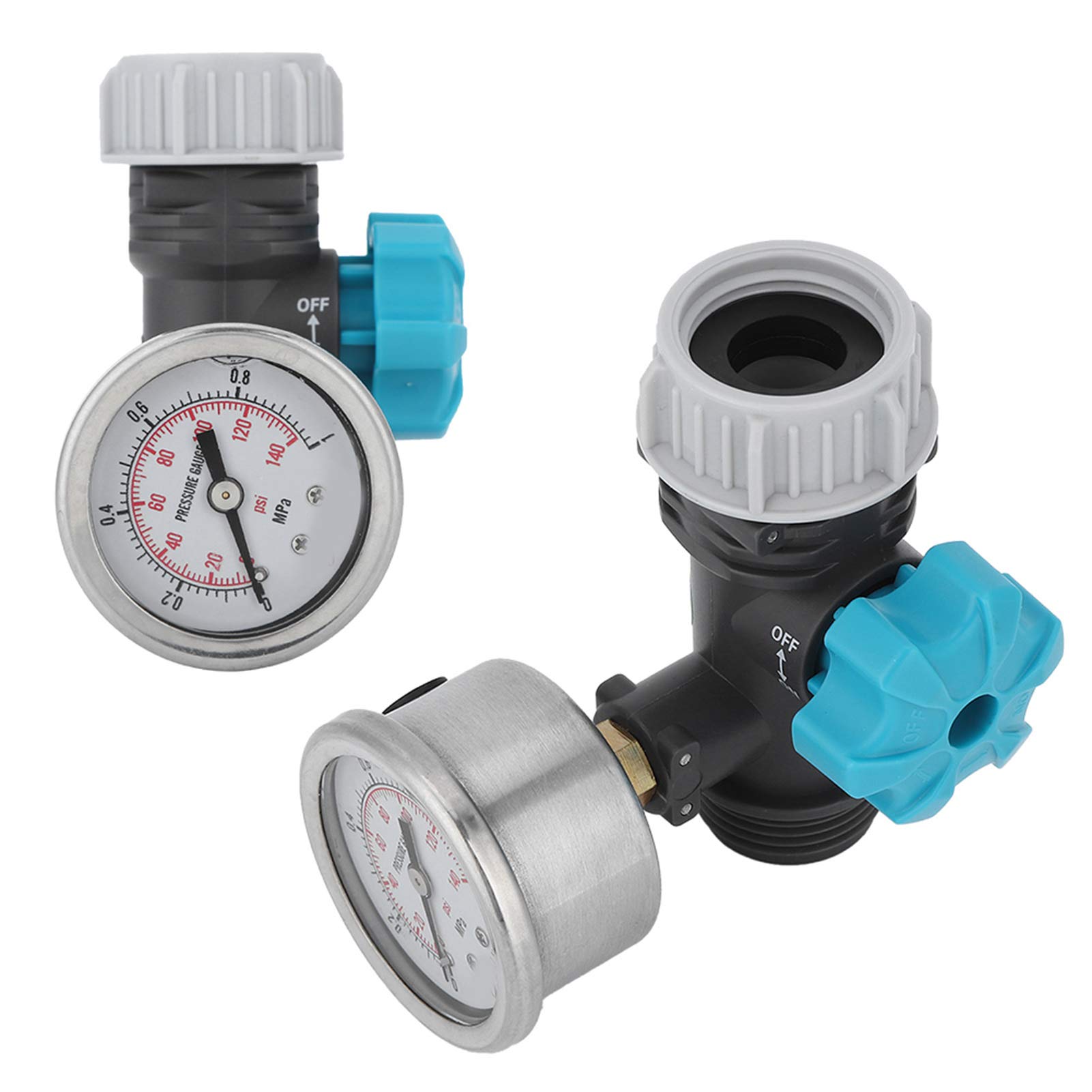 Water Pressure Valve G3 Threads Pom Material Water Pressure Regulator Visualized Pressure Adjustment Greenhouse Garden Irrigati