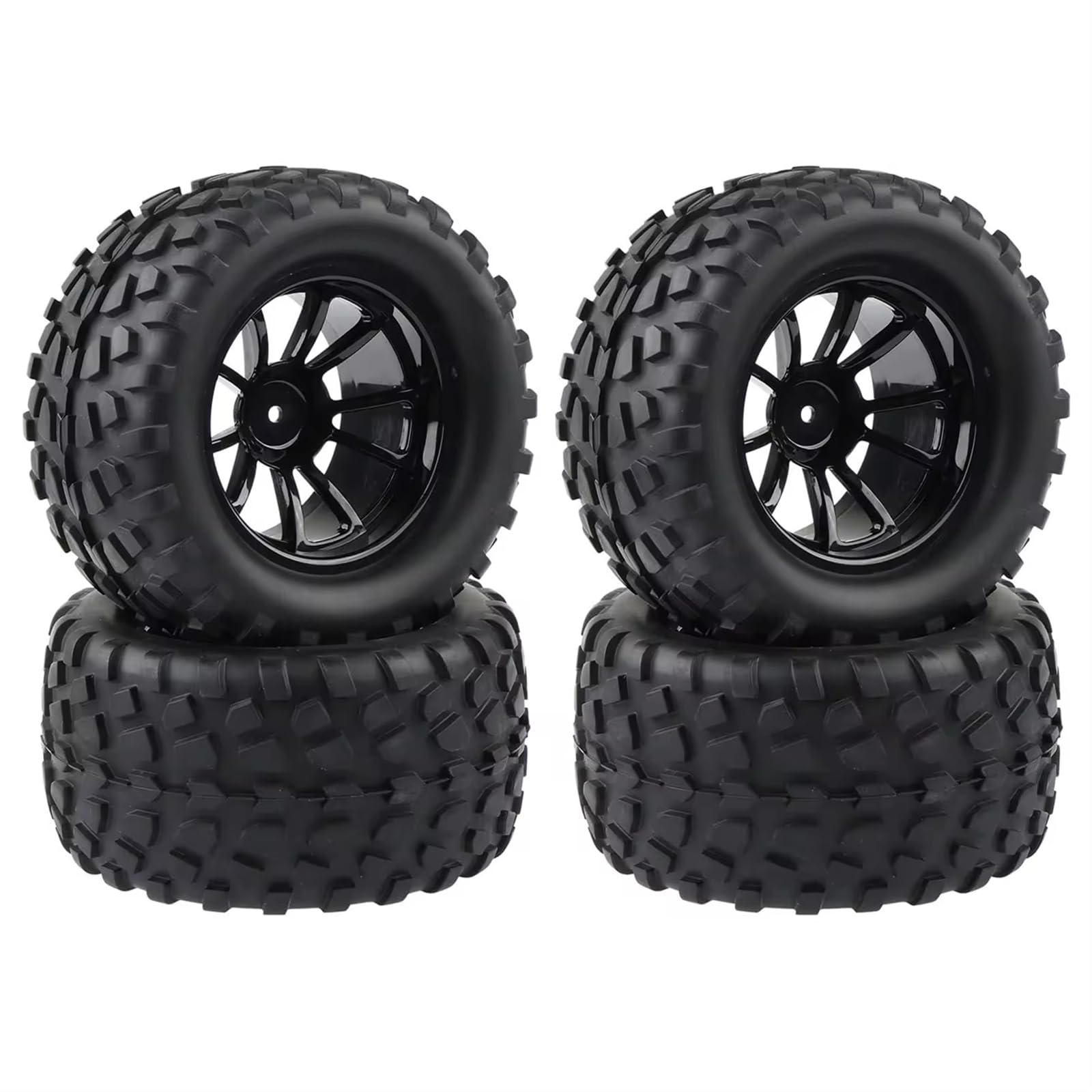 RC Neumático Coche para Traxxas para Arrma para Redcat para HSP para HPI para Tamiya para Kyosho 130MM 1/10 RC For Monster Truck Buggy Neumático Rueda Neumático 12mm Hex