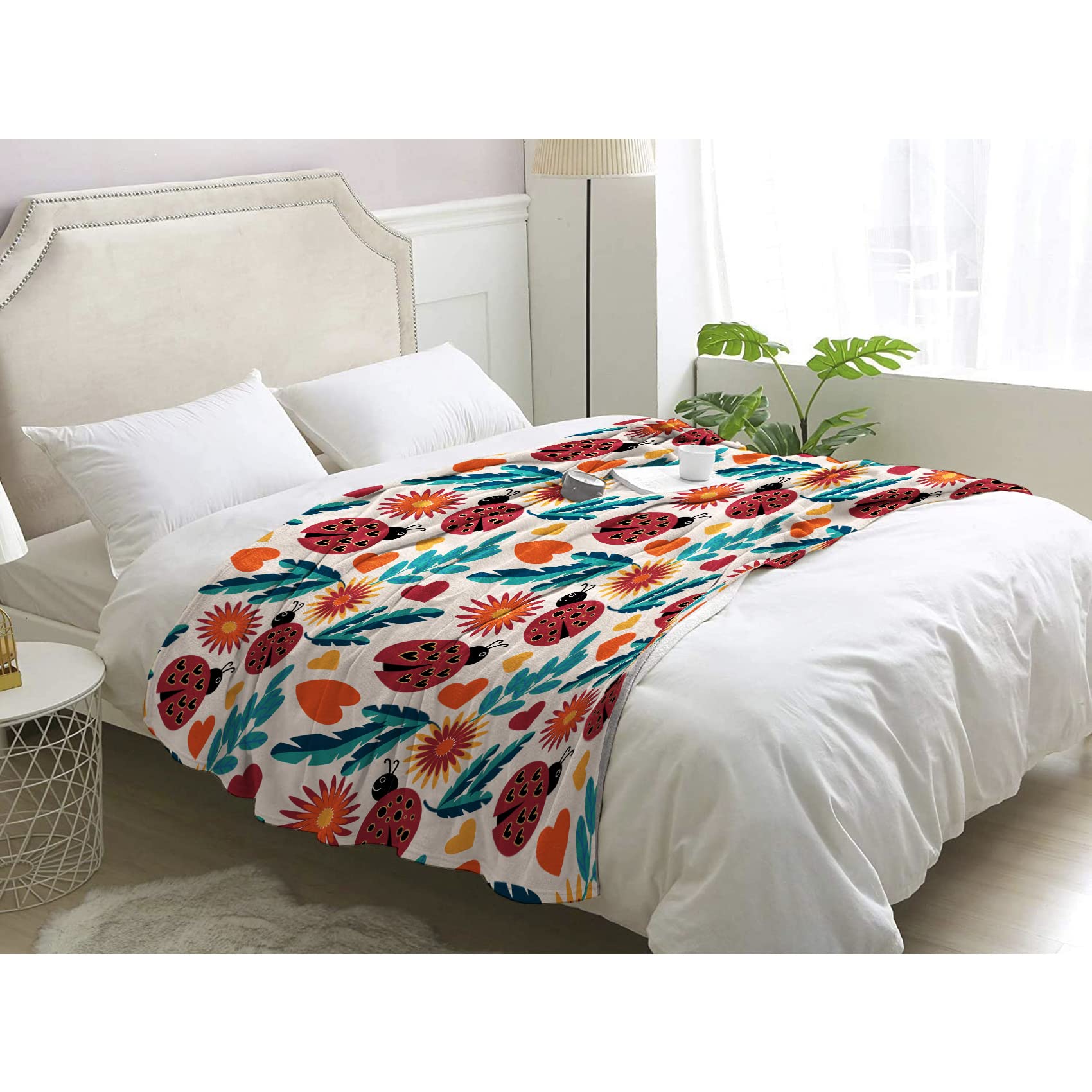 Plaid canapé hiver chaud et doux en flanelle peluche 270 GSM 200x200