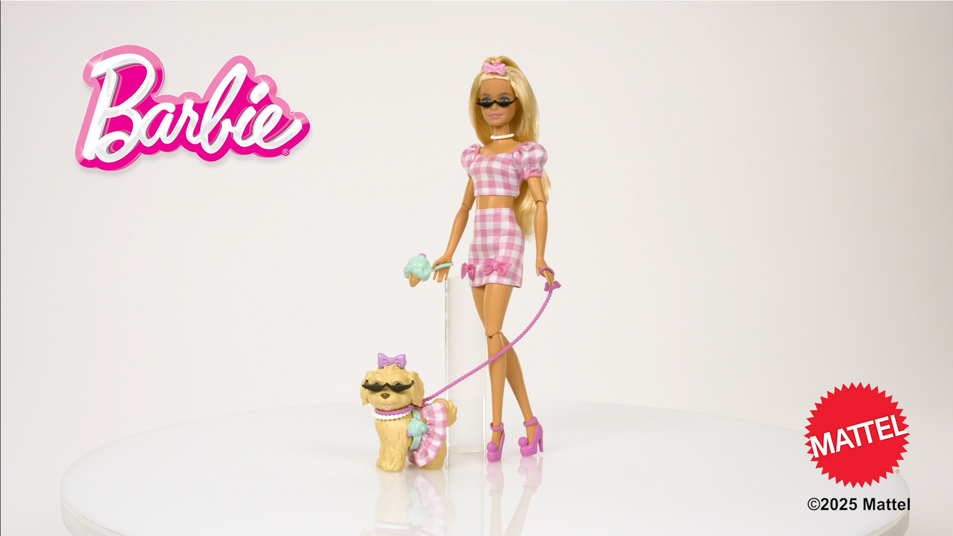 Amazon.co.jp: バービー(Barbie) ドール＆こいぬ おそろいコーデセット 