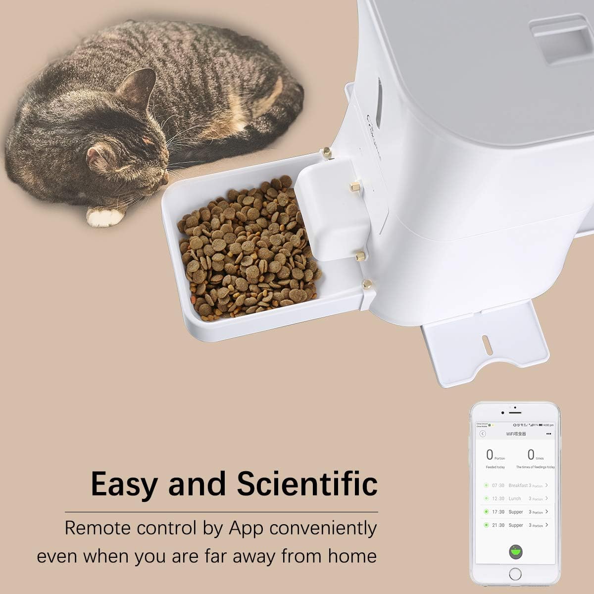 skymee pet feeder