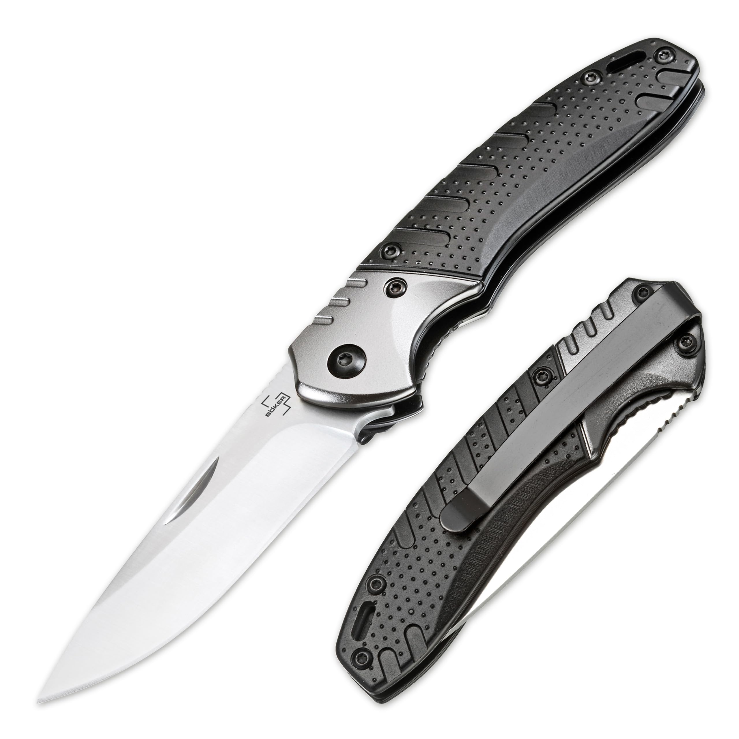 BÖKER PLUS Advance Pro - Zweihand Taschenmesser 42a-konform D2 Liner-Lock