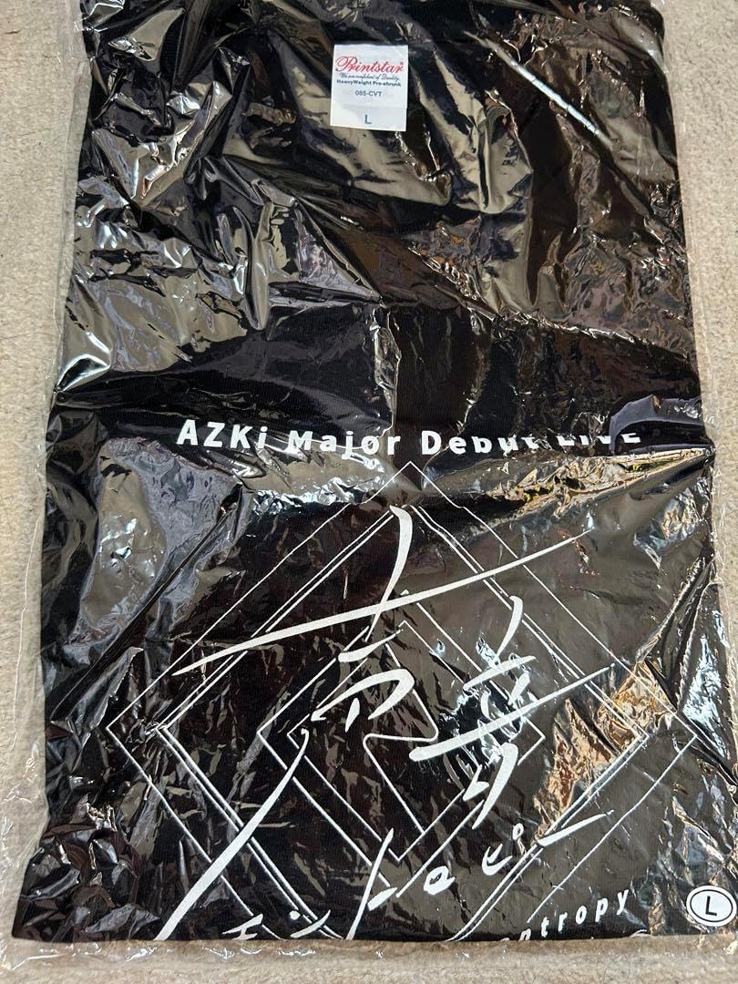 AZKi 声音エントロピー 特典 Tシャツ ブラック 黒 Lサイズ ホロライブ