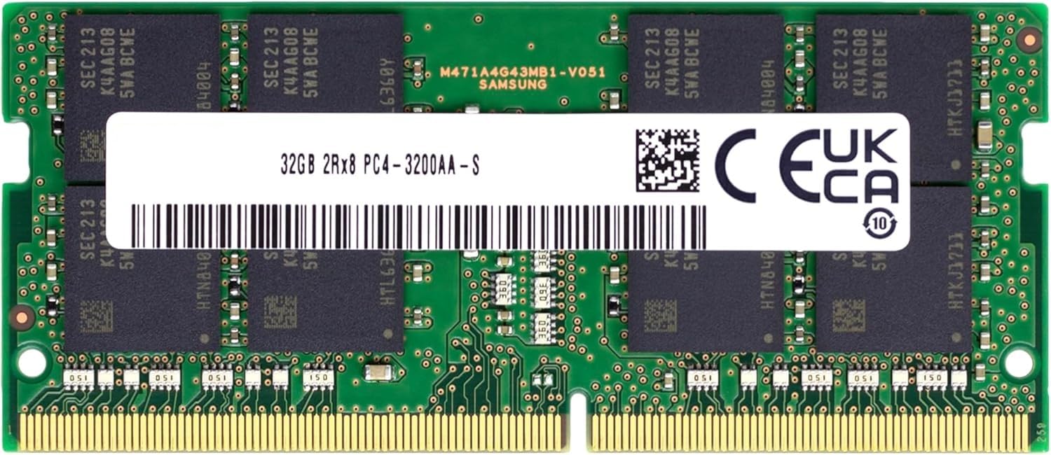 32GB DDR4 3200MHz PC4-25600 (PC4-3200AA) CL22 SODIMM 2Rx8 Dual Rank 1.2V 260-Pin Laptop, Notebook RAM Memory-image-47