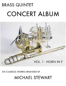 Brass Quintet Concert Album Vol. 1 Horn book cover