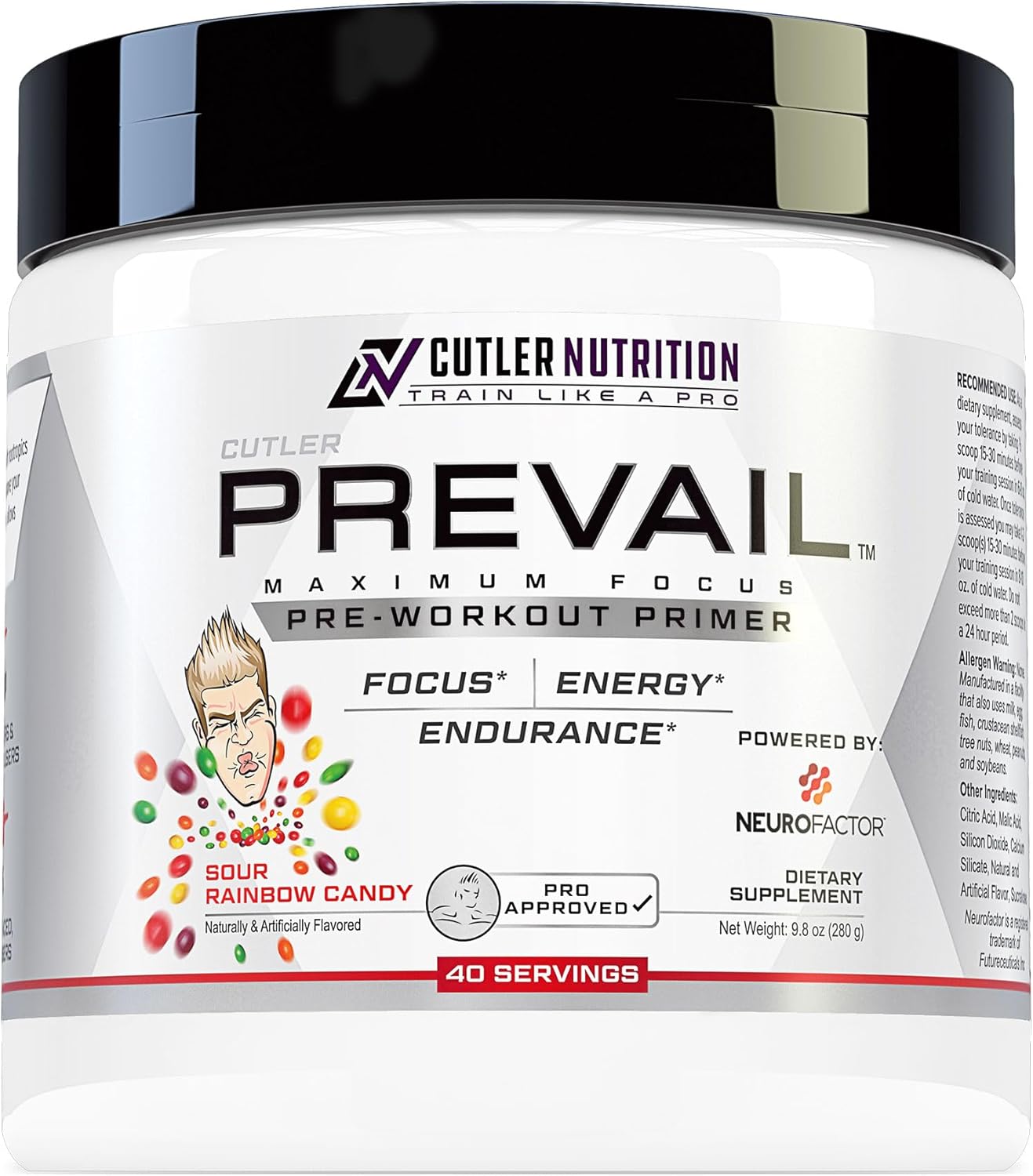 Prevail Pre Workout Powder with Nootropics:...