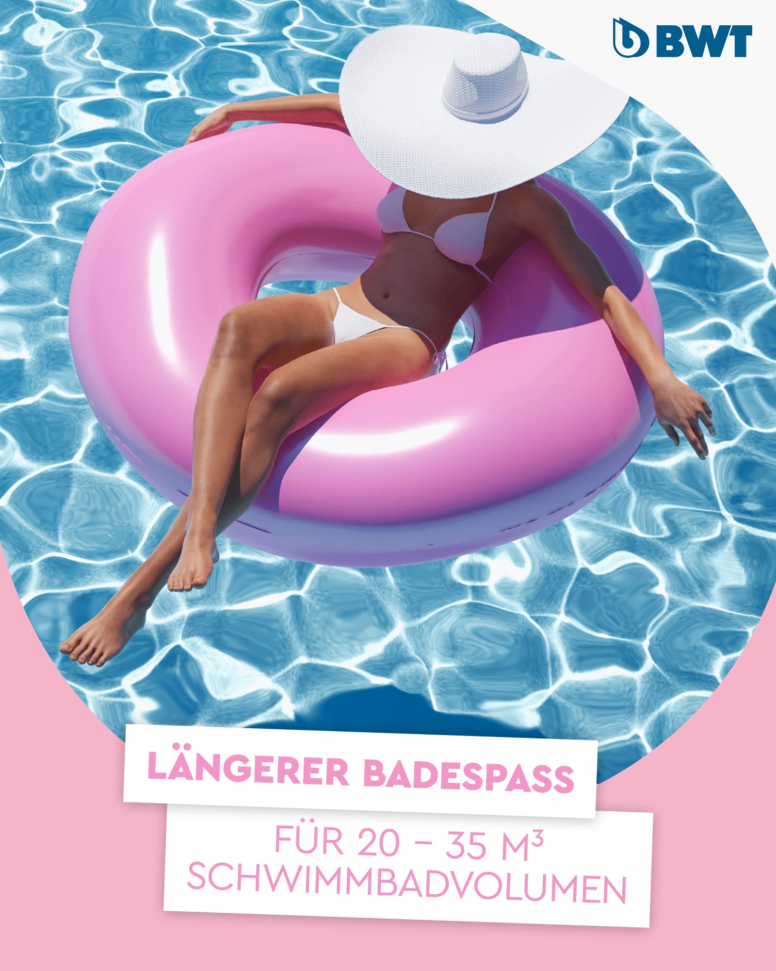 BWT myPOOL Inverter Wärmepumpe 80 | Leise Wärmepumpe Zur Pool Beheizung & Enteisung | Für Salzelektrolyseanlagen Geeignet | Mit Abdeckplane | Lange Lebensdauer | 8 kW