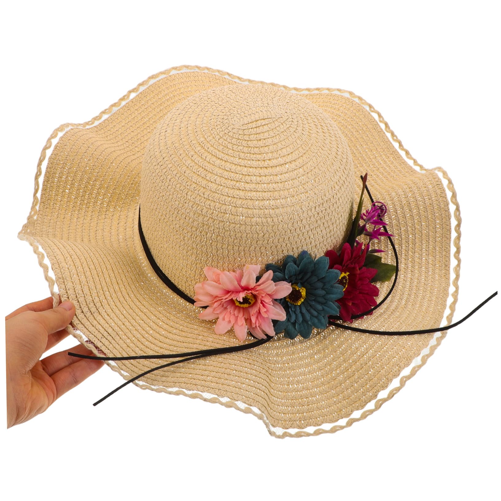 Sombrero de Plegable para Mujer Protección UV con Girasol ala Ancha Transpirable para Playa Senderismo y Verano al Aire