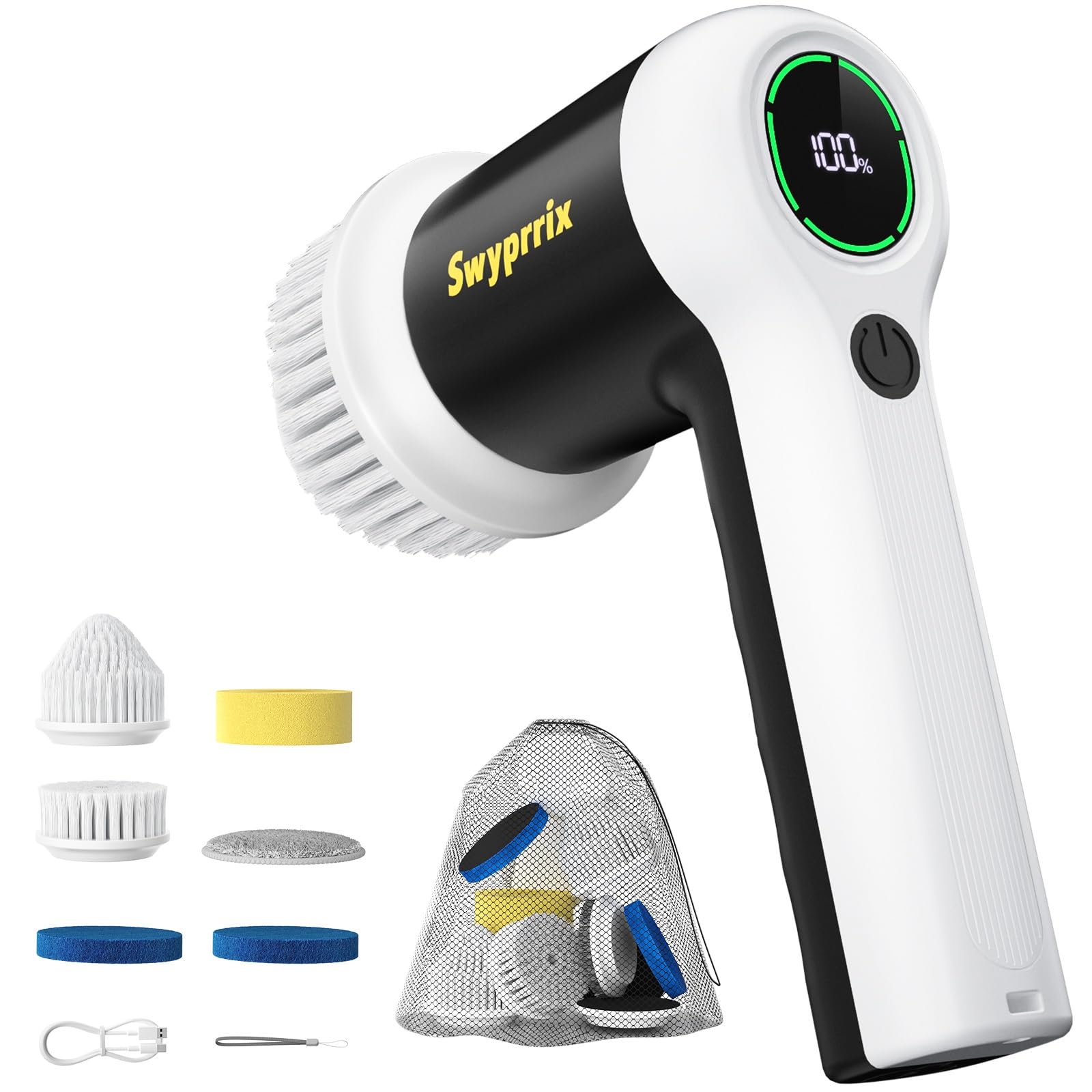 Swyprrix SD-CTB02 Electric Bathroom Cleaning Brush