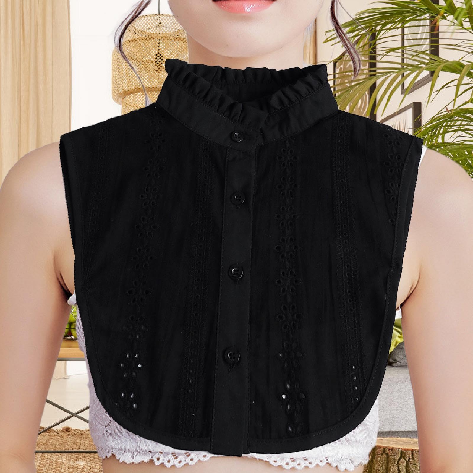 Amazon.co.jp: Kioware 女性用付け襟、Tシャツ、ドレス、衣類、日常