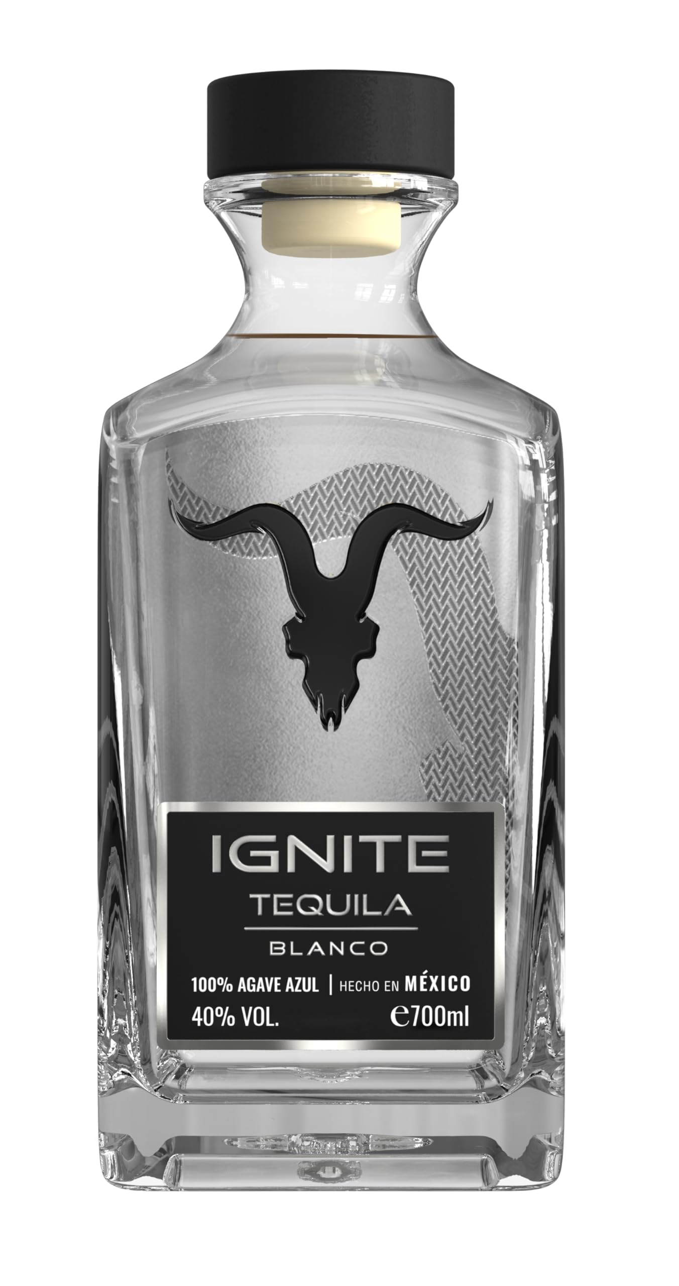 Ignite Tequila Blanco 100% Blue Weber Agave 40% Vol. 700 ml Premium-Tequila aus Mexiko