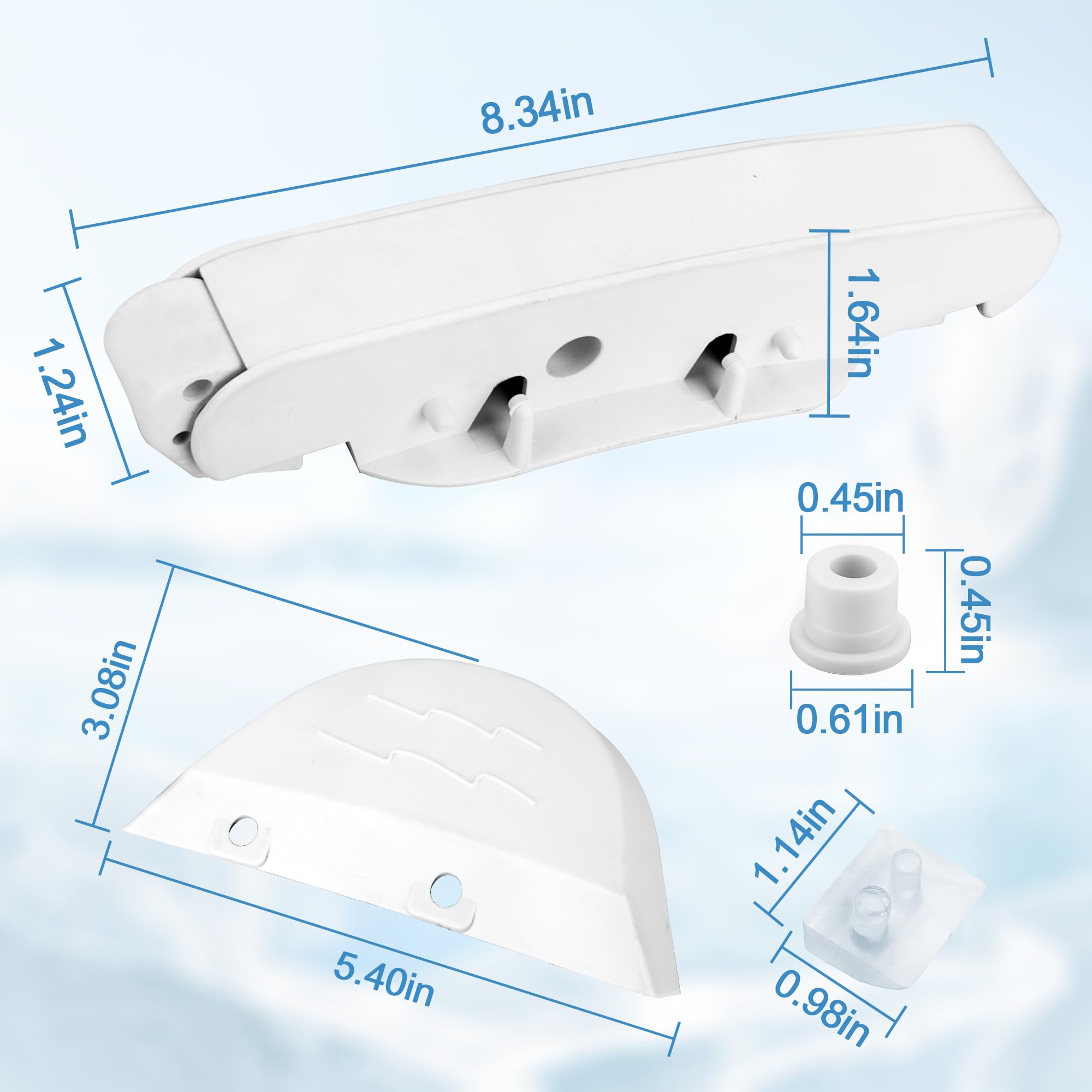 Amazon.com : ChangTa AXV417WHP Pool Cleaner Pod Swing Kit, with