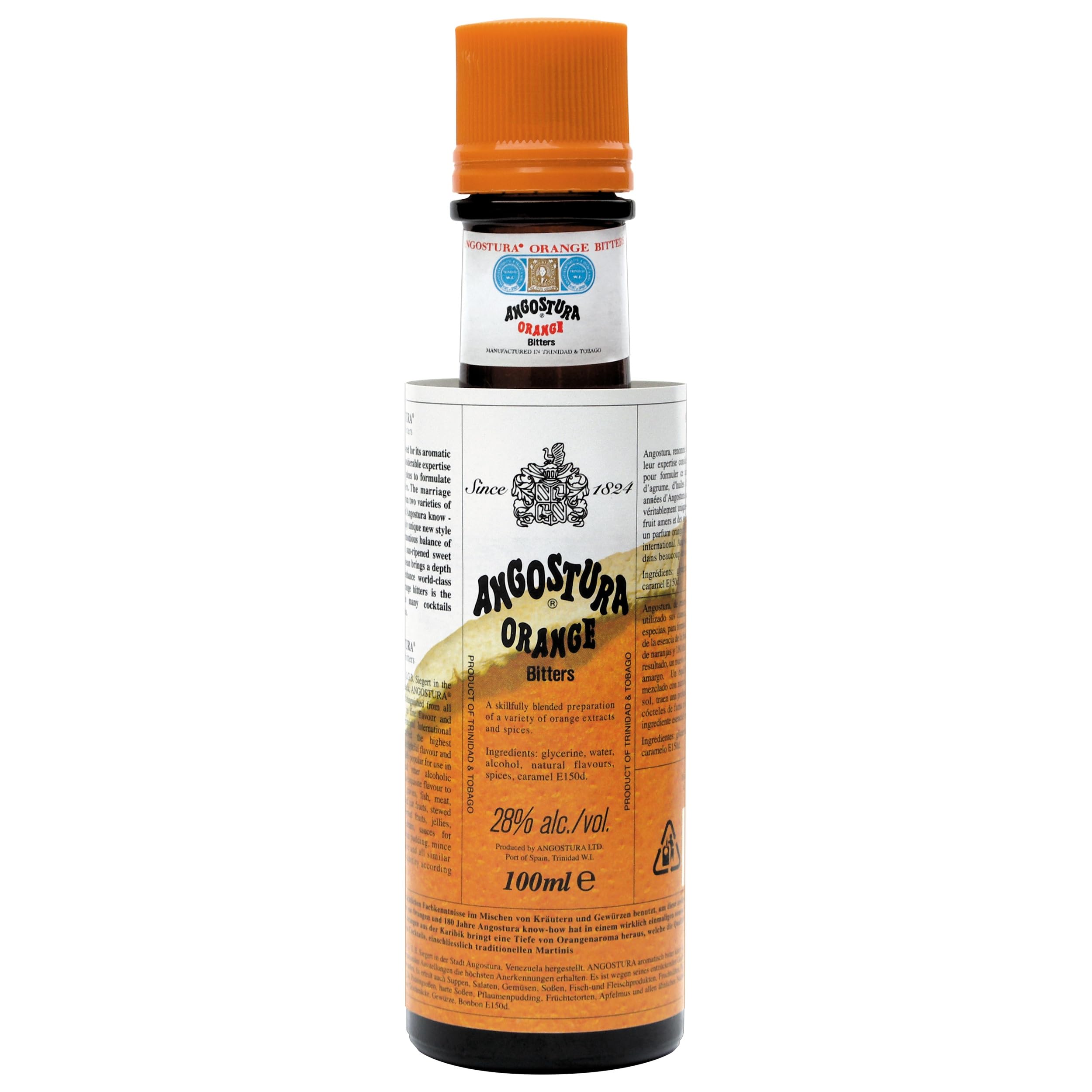 Angostura Bitter mit Orange Bitter Trinidad und Tobago inkl. FeinWert E-Book (12 x 0.1 l)