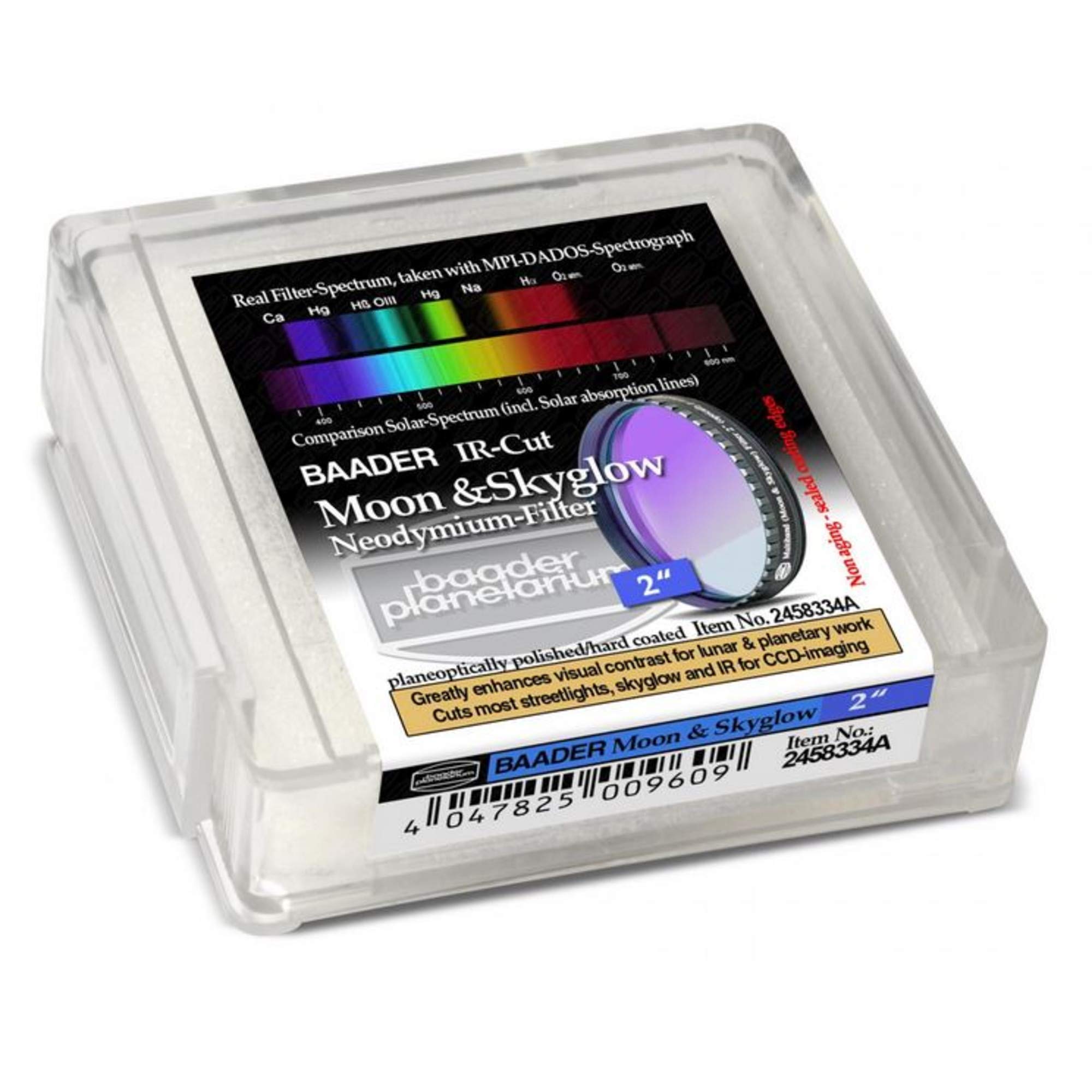 Baader Planetarium Neodymium filtro lunare e Skyglow 2"