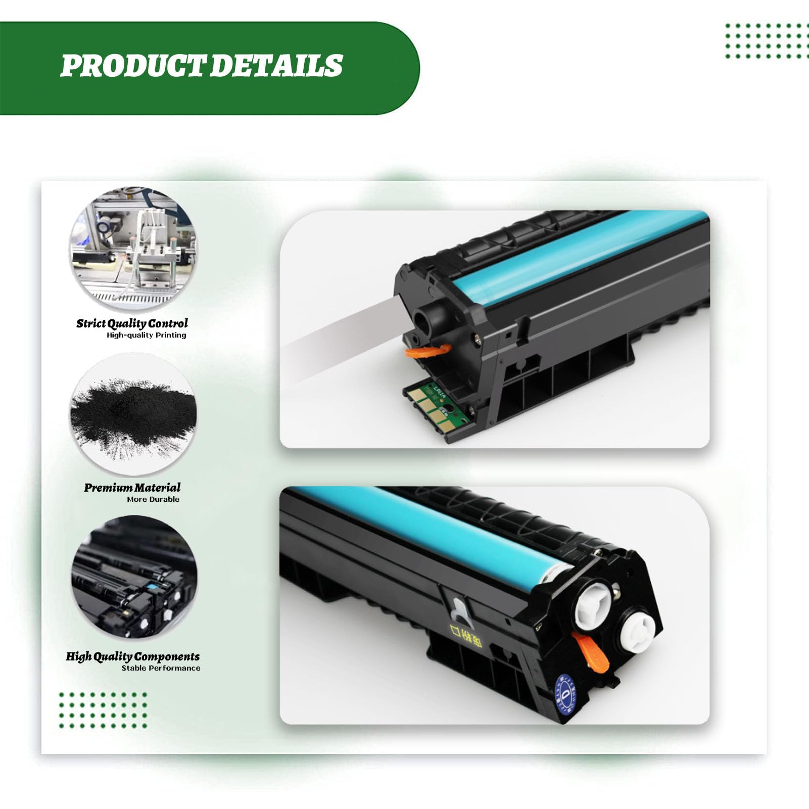 PuCio C3220K0 C3220C0 C3220Y0 C3220M0 Cartuccia di Toner Ad Alta capacità Compatibile per Lexmark C3224DW C3426DW MC3224ADWE MC3224DWE MC3426ADW MC3426I Printers Magenta*1