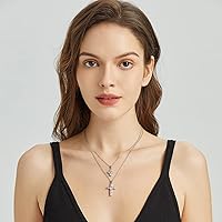 Vista 8 de Collar contra el mal de ojo para mujer, chapado en oro de 18 quilates, collar con capas de mal de ojo, hecho a mano, collar de protección ajustable