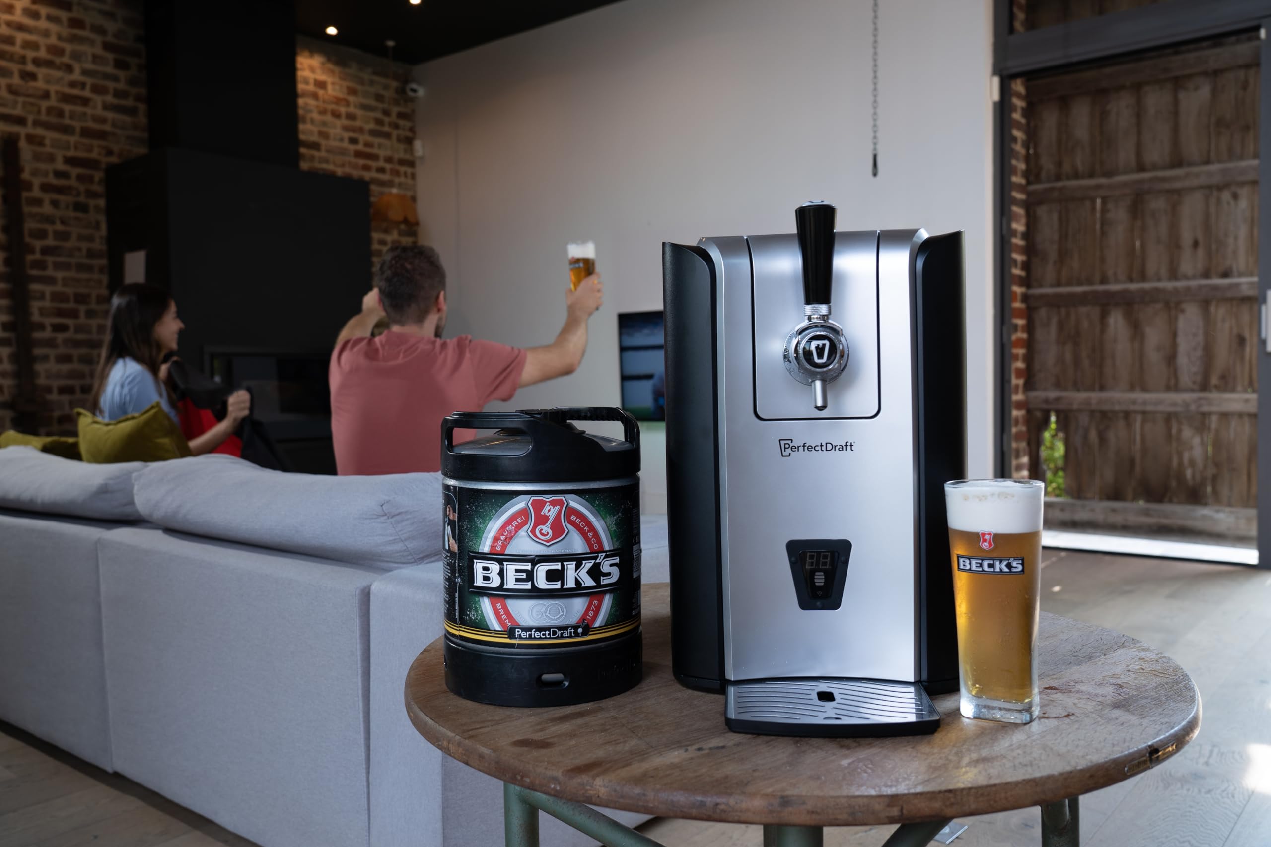 PerfectDraft Beck's Pils Bier (1 x 6l) MEHRWEG Fassbier
