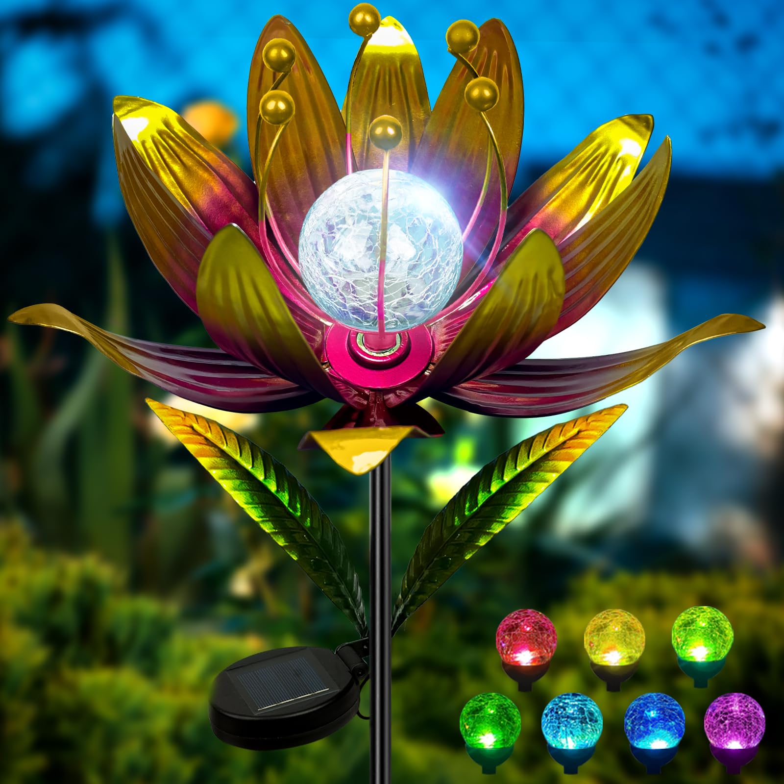 Photo 1 of NEFELIBATE 38 Inch Metal Wind Spinner