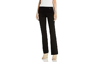 Lyssé Women's Misses Baby Bootcut Ponte Pants
