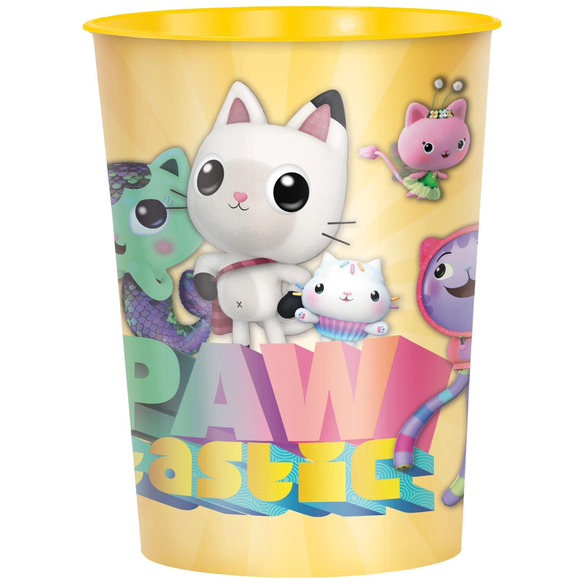 amscan Gabby's Dollhouse Plastic Party Favor Cup - 16 oz. | Multi-color | 1 Pc.
