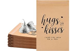 Personalized Wedding Favor Candy Buffet Bags