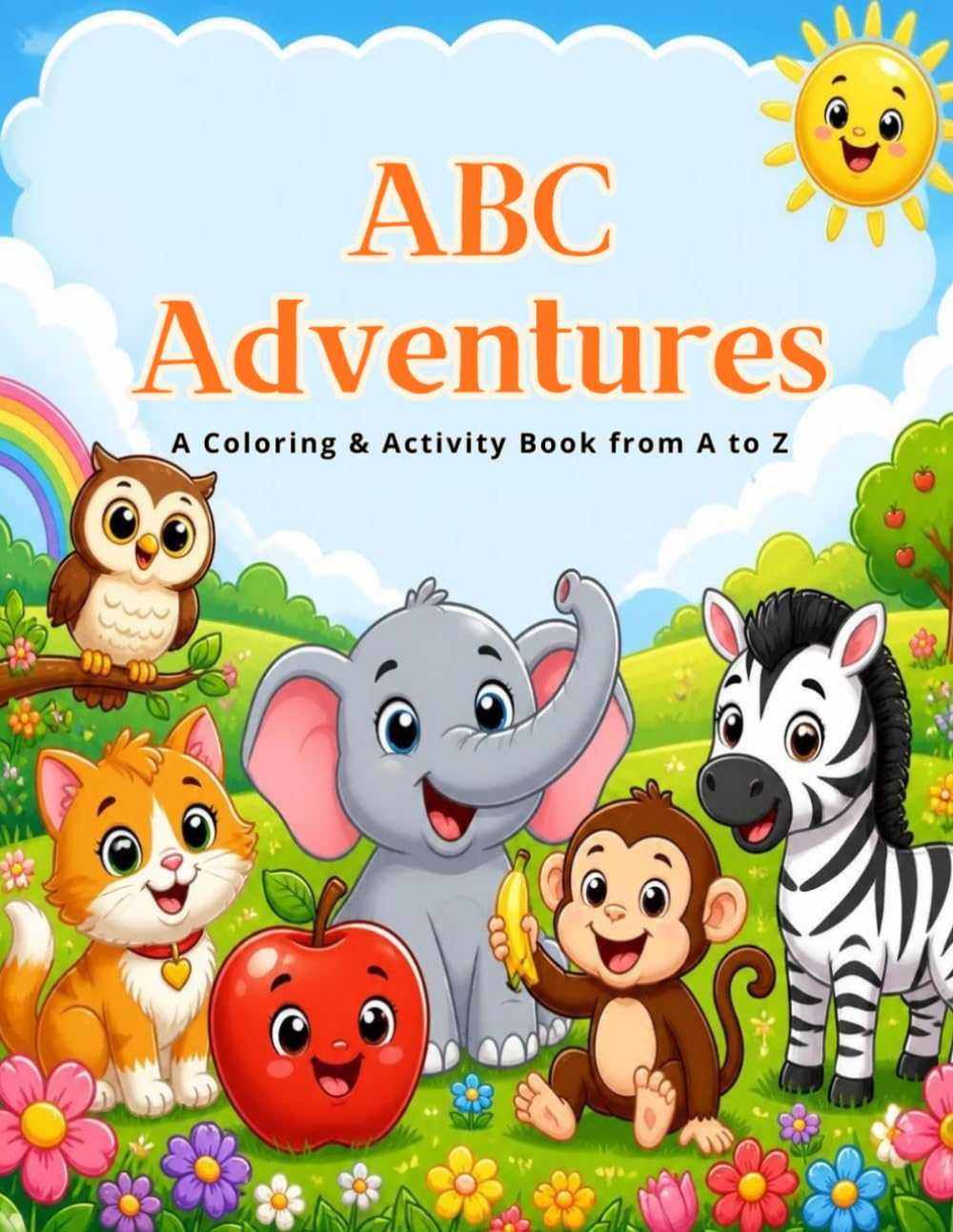 ABC Adventures: A Coloring & Activity Book from A to Z
