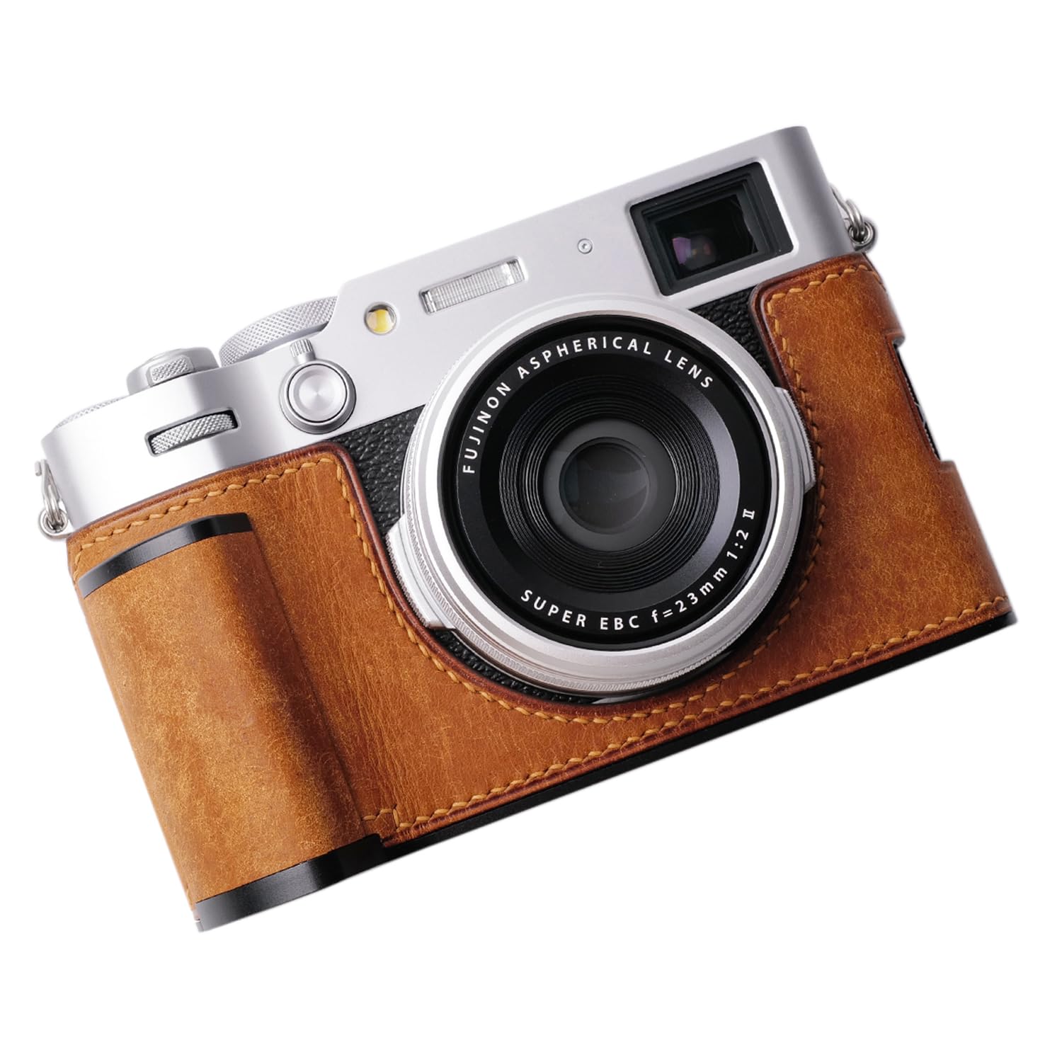 対応 FUJIFILM FUJI 富士 X100VI 専用 カメラケース カメラカバー カメラバッグ 本革 【Iborrys 純手作】銀付牛革本体+メタルベースプレ Amazon.co.jp: 対応 FUJIFILM FUJI 富士 X100VI 専用 カメラケース